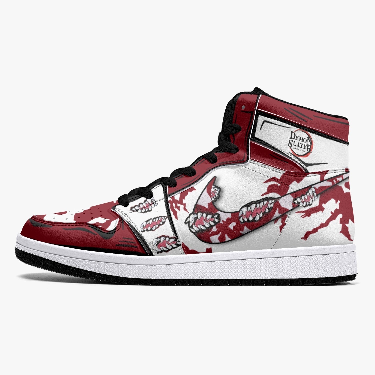 Muzan Kibutsuji Demon Slayer Mid 1 Basketball Shoes