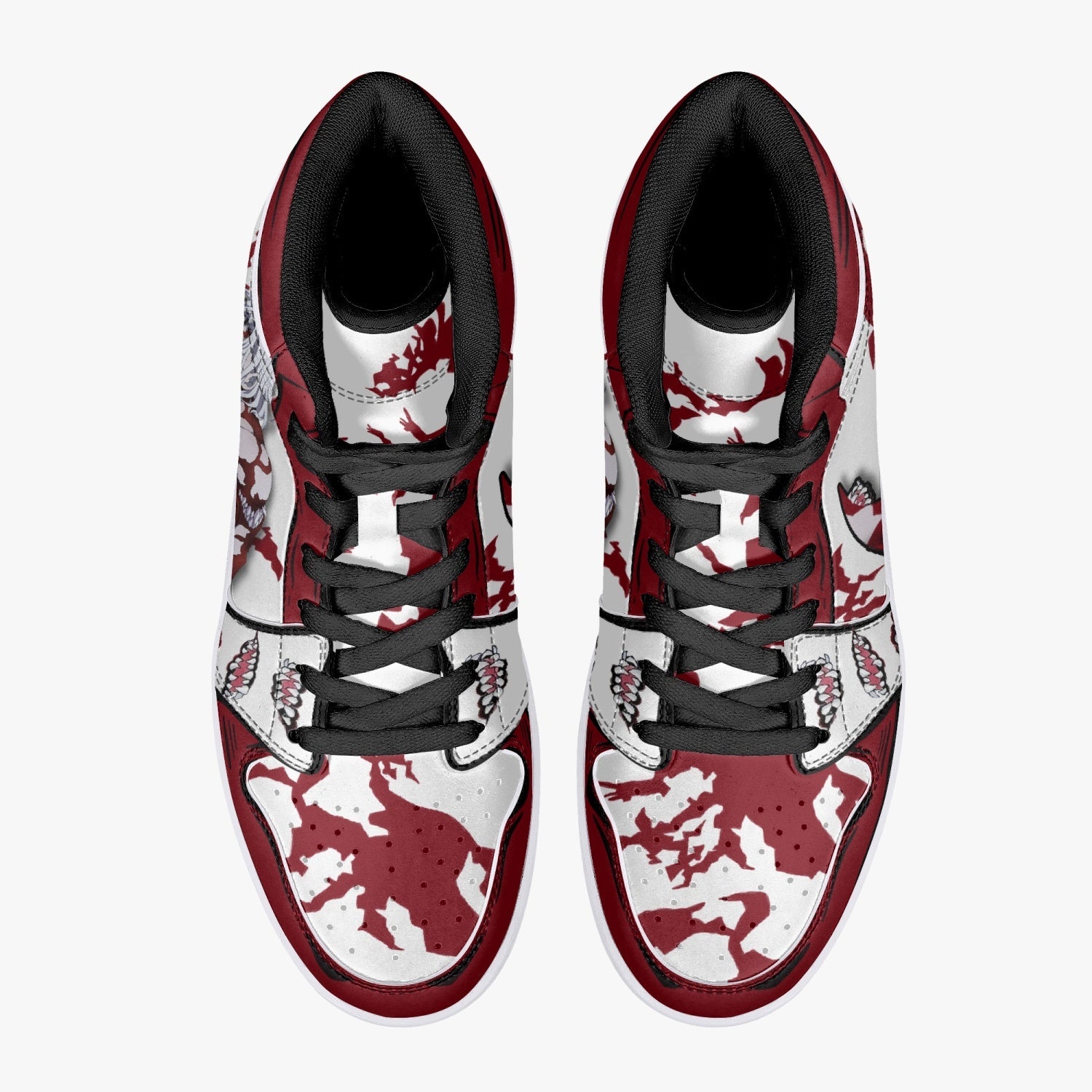 Muzan Kibutsuji Demon Slayer Mid 1 Basketball Shoes