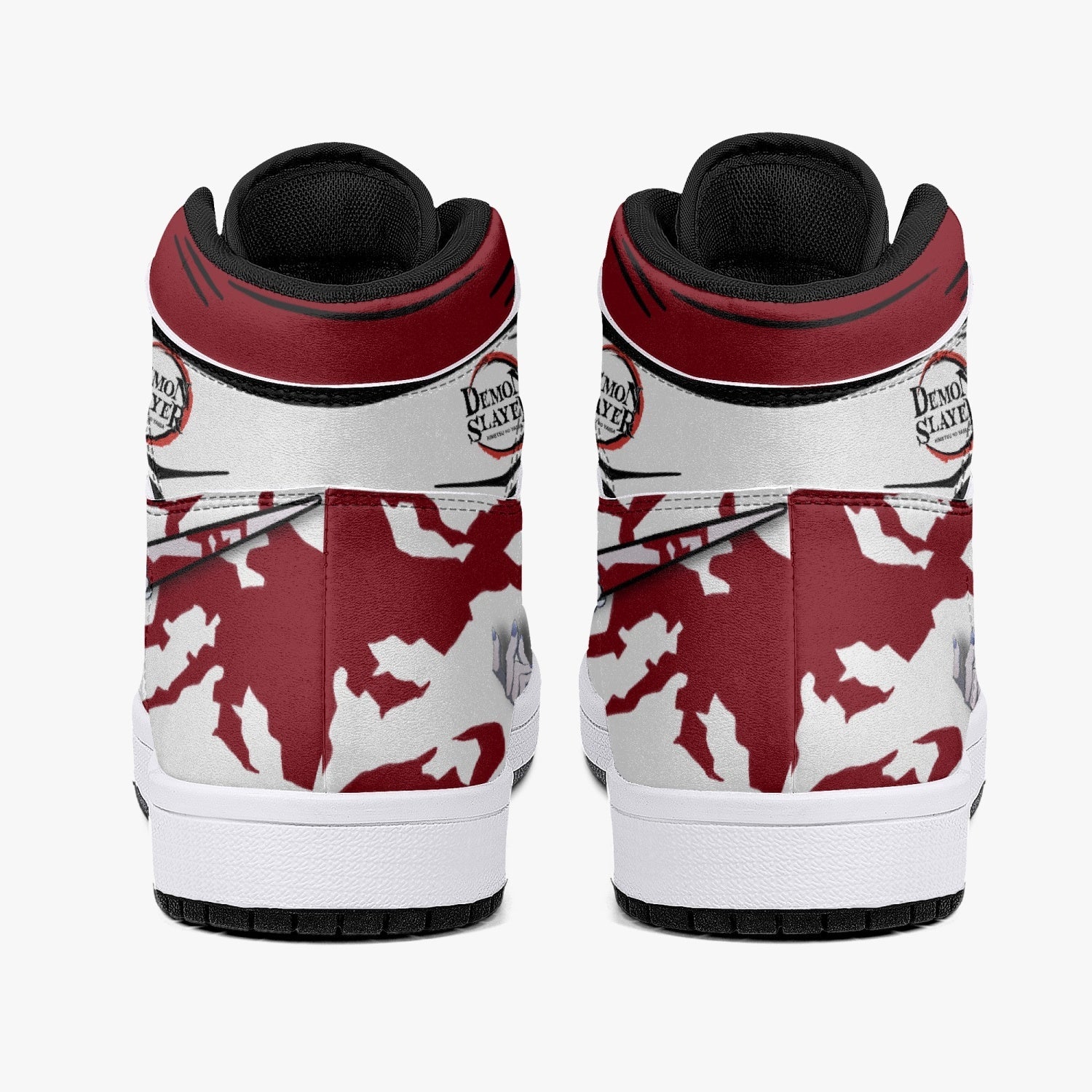 Muzan Kibutsuji Demon Slayer Mid 1 Basketball Shoes