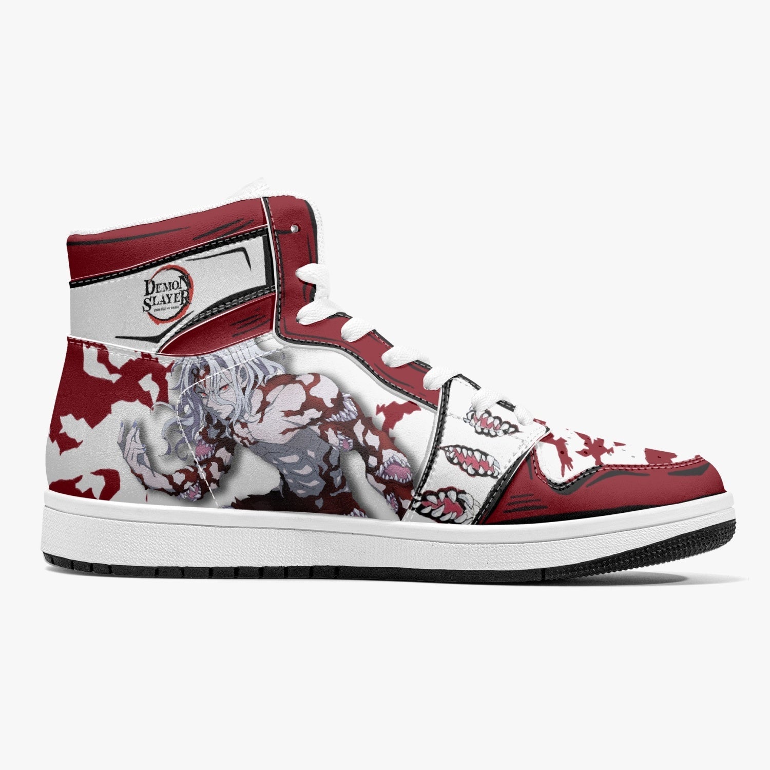 Muzan Kibutsuji Demon Slayer Mid 1 Basketball Shoes