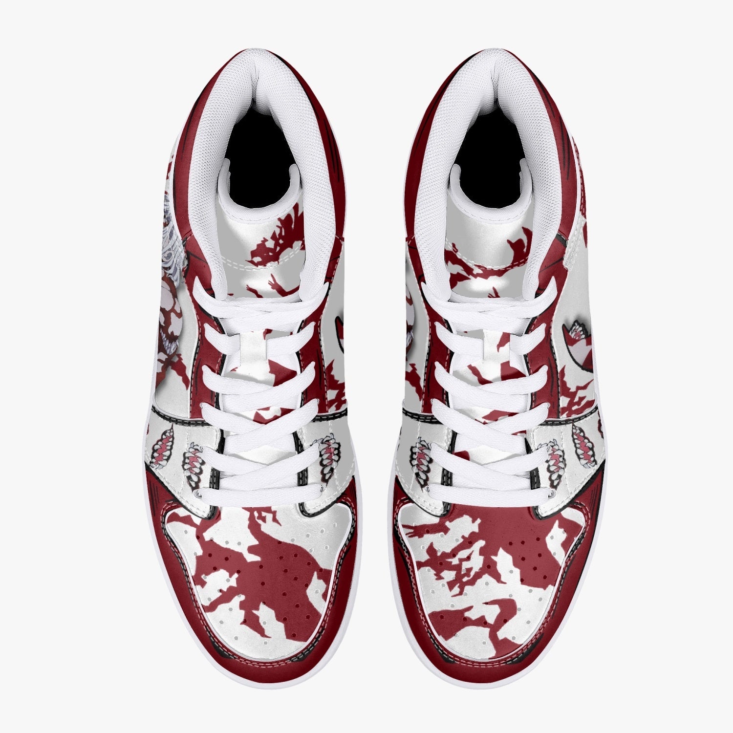Muzan Kibutsuji Demon Slayer Mid 1 Basketball Shoes