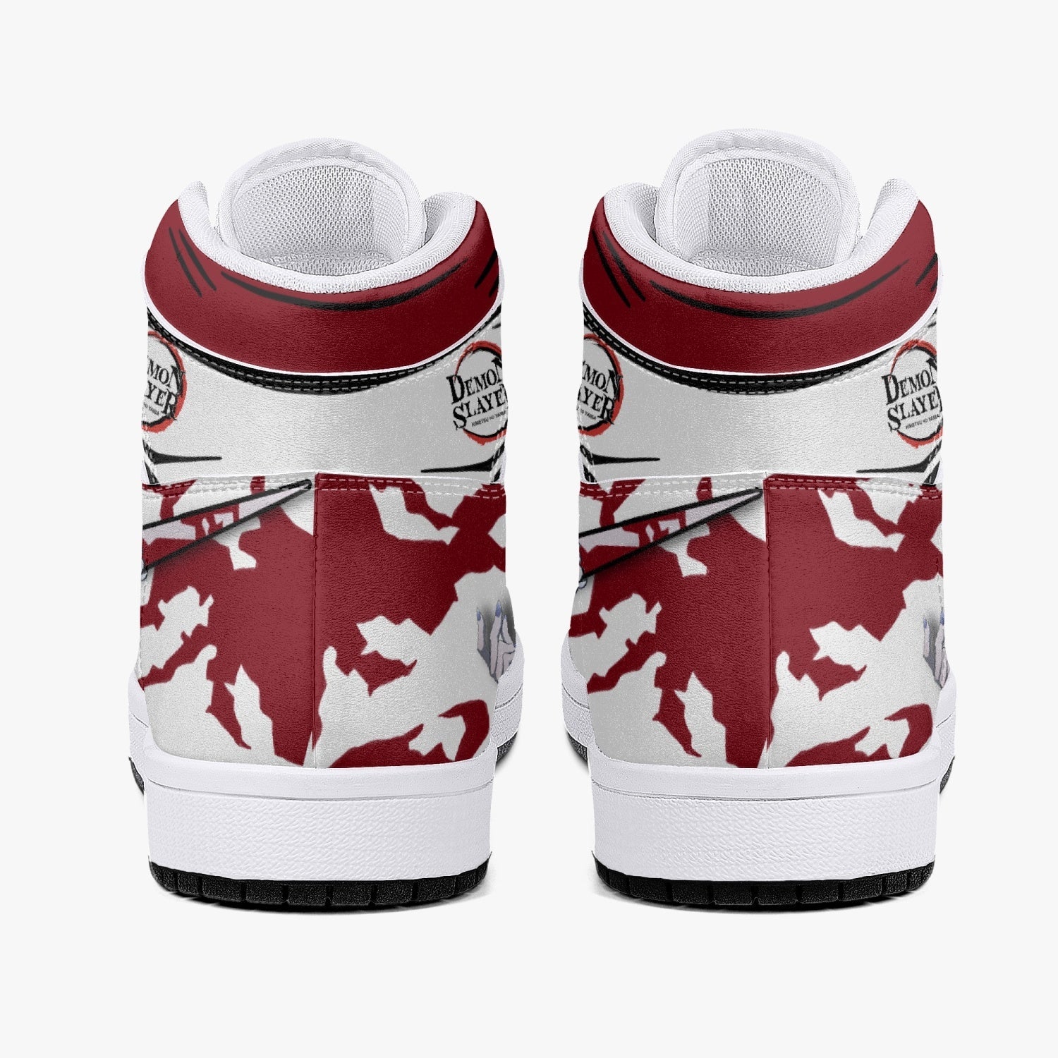 Muzan Kibutsuji Demon Slayer Mid 1 Basketball Shoes