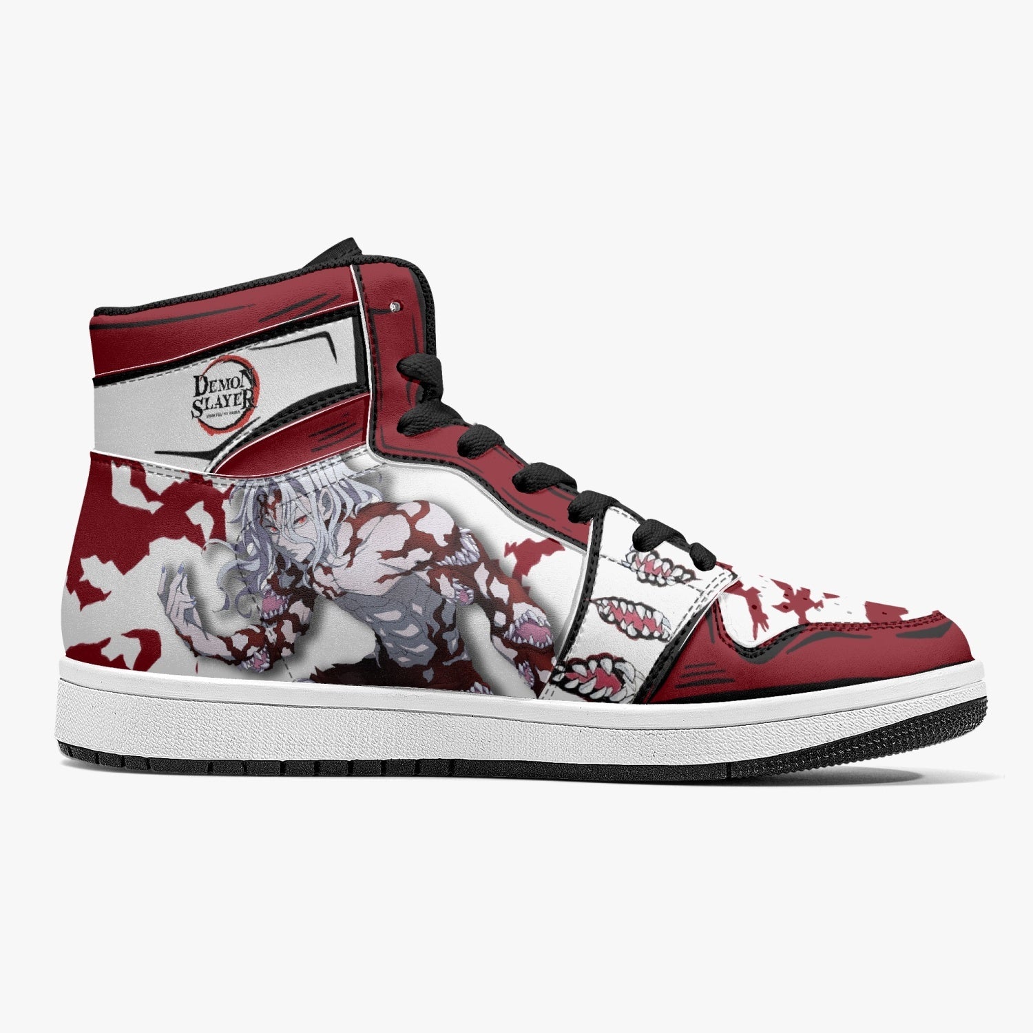 Muzan Kibutsuji Demon Slayer Mid 1 Basketball Shoes