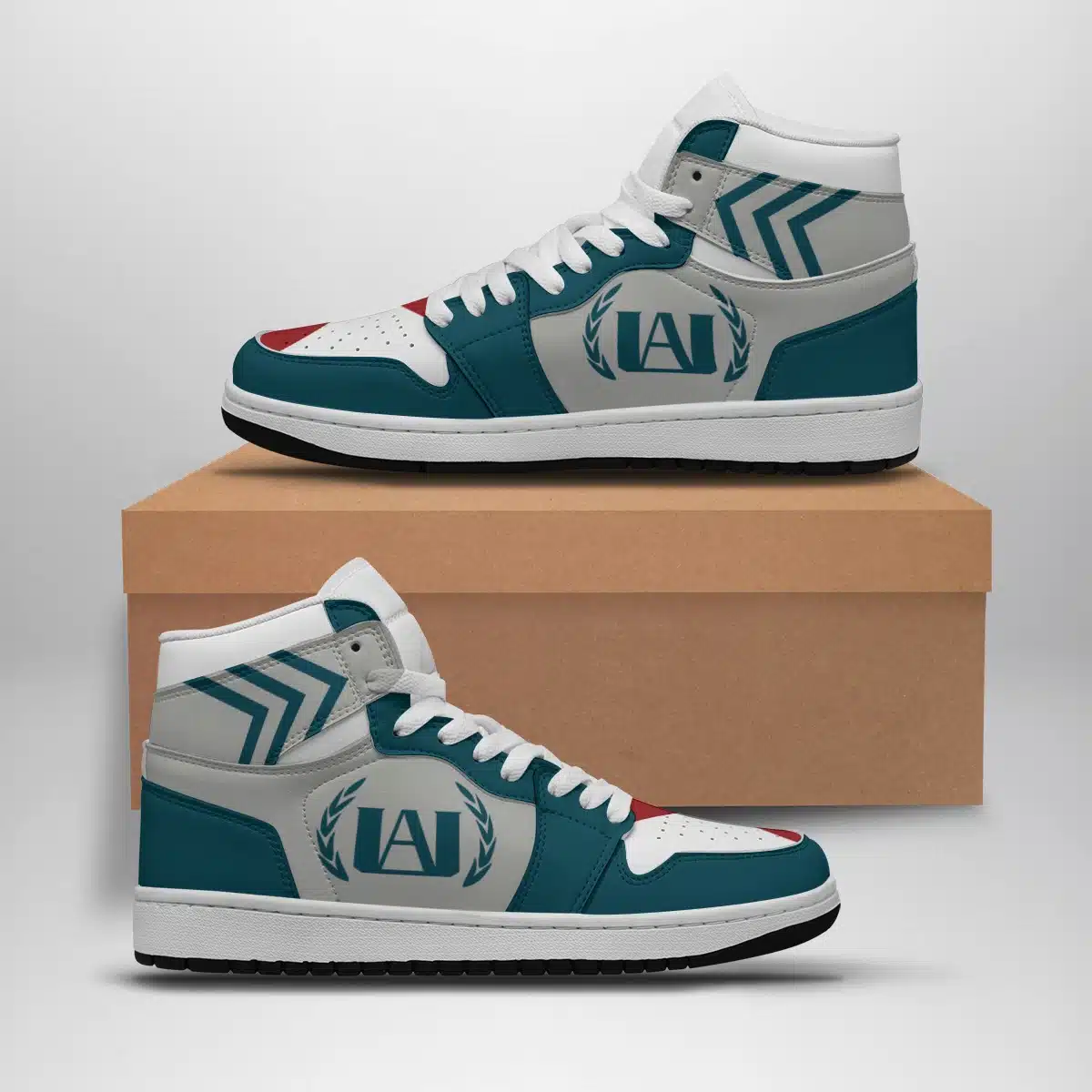 My Hero Academia Shonen Mid 1 Basketball Shoes  Stylish School Uniform Footwear