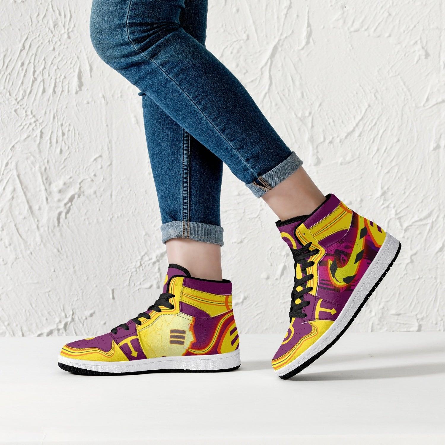 Naruto Jigen Boruto Mid 1 Basketball Shoes
