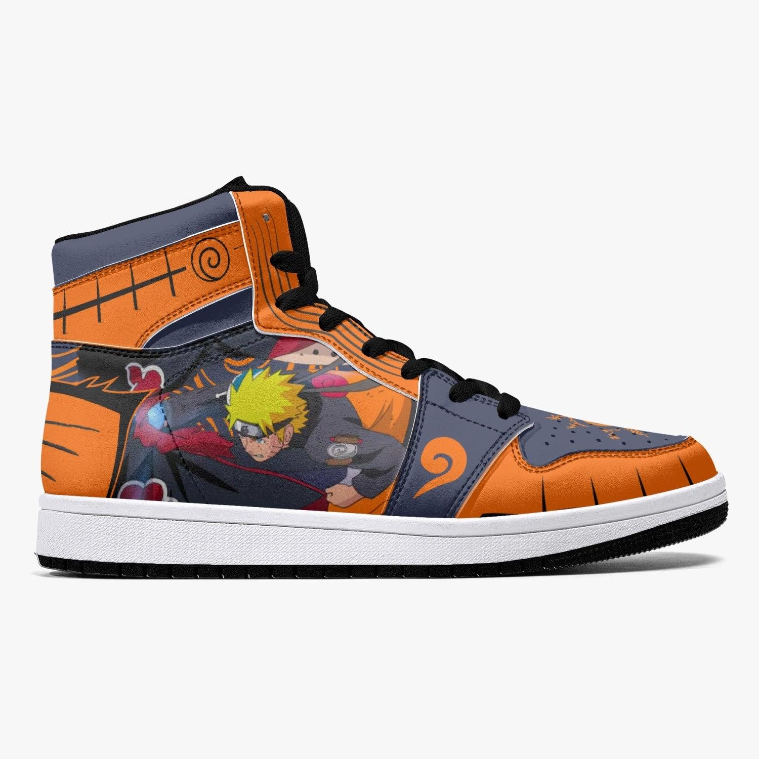 Naruto Uzumaki Naruto Mid 1 Basketball Shoes