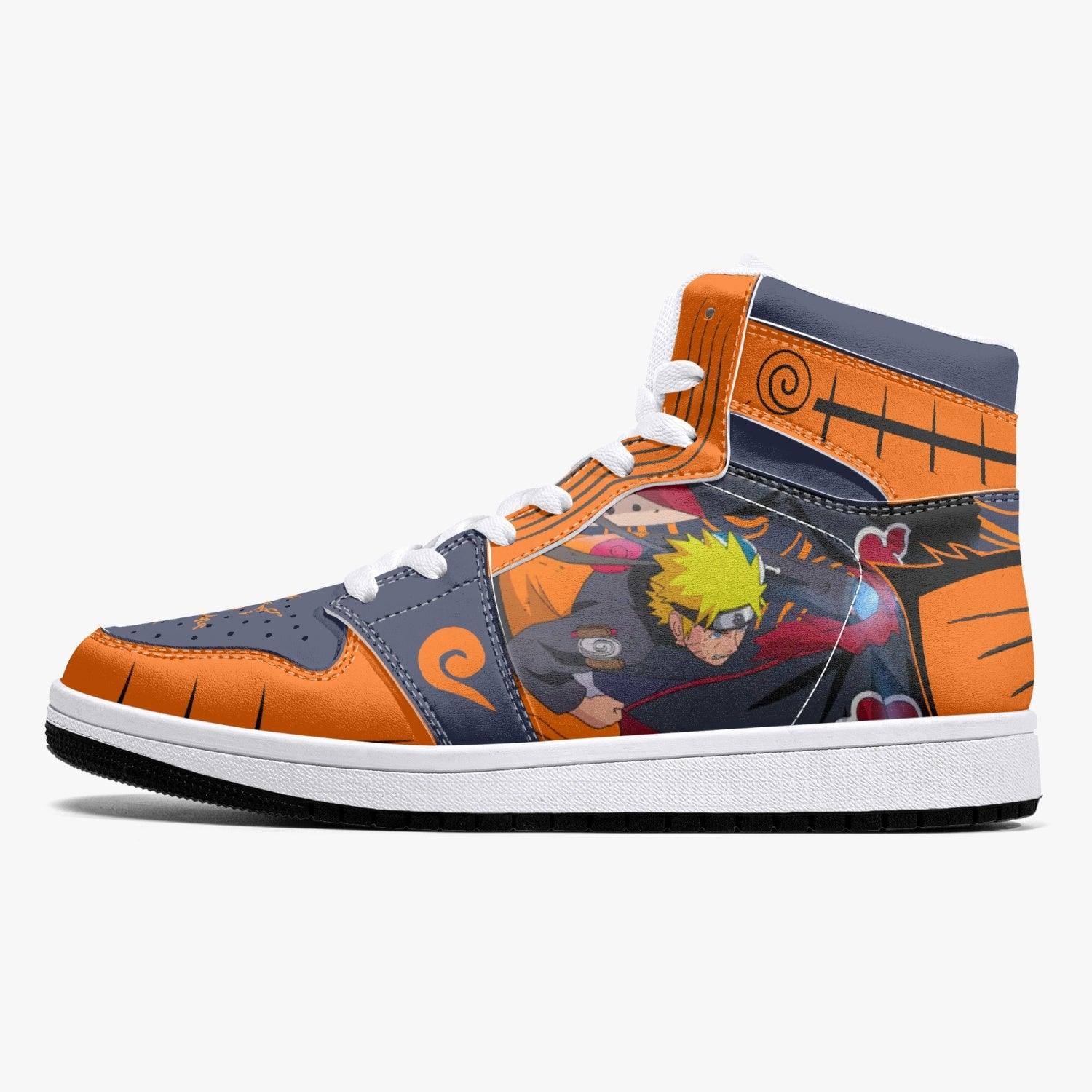 Naruto Uzumaki Naruto Mid 1 Basketball Shoes