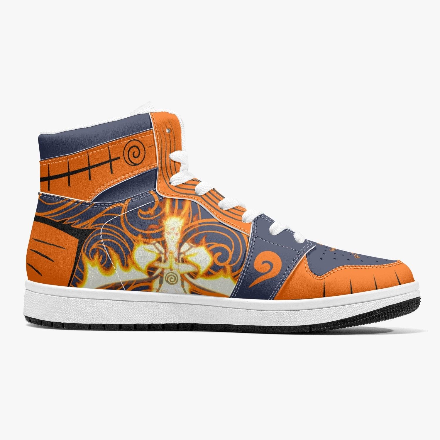 Naruto Uzumaki Naruto Mid 1 Basketball Shoes