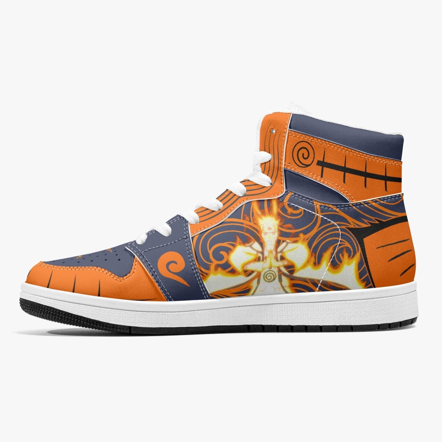 Naruto Uzumaki Naruto Mid 1 Basketball Shoes