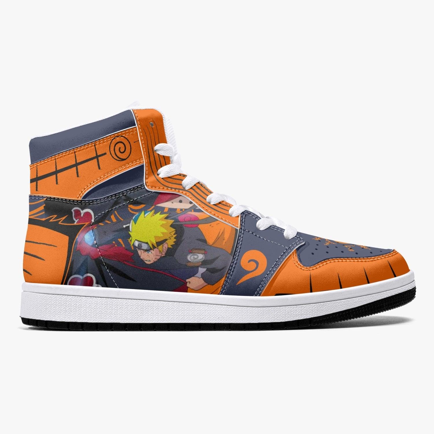 Naruto Uzumaki Naruto Mid 1 Basketball Shoes