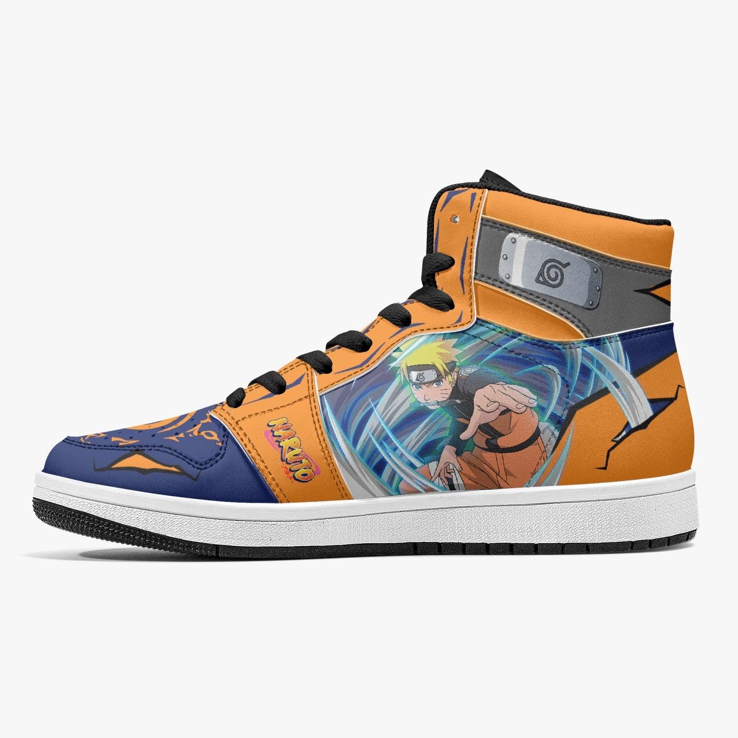 Naruto Uzumaki Rasengan Mid 1 Basketball Shoes