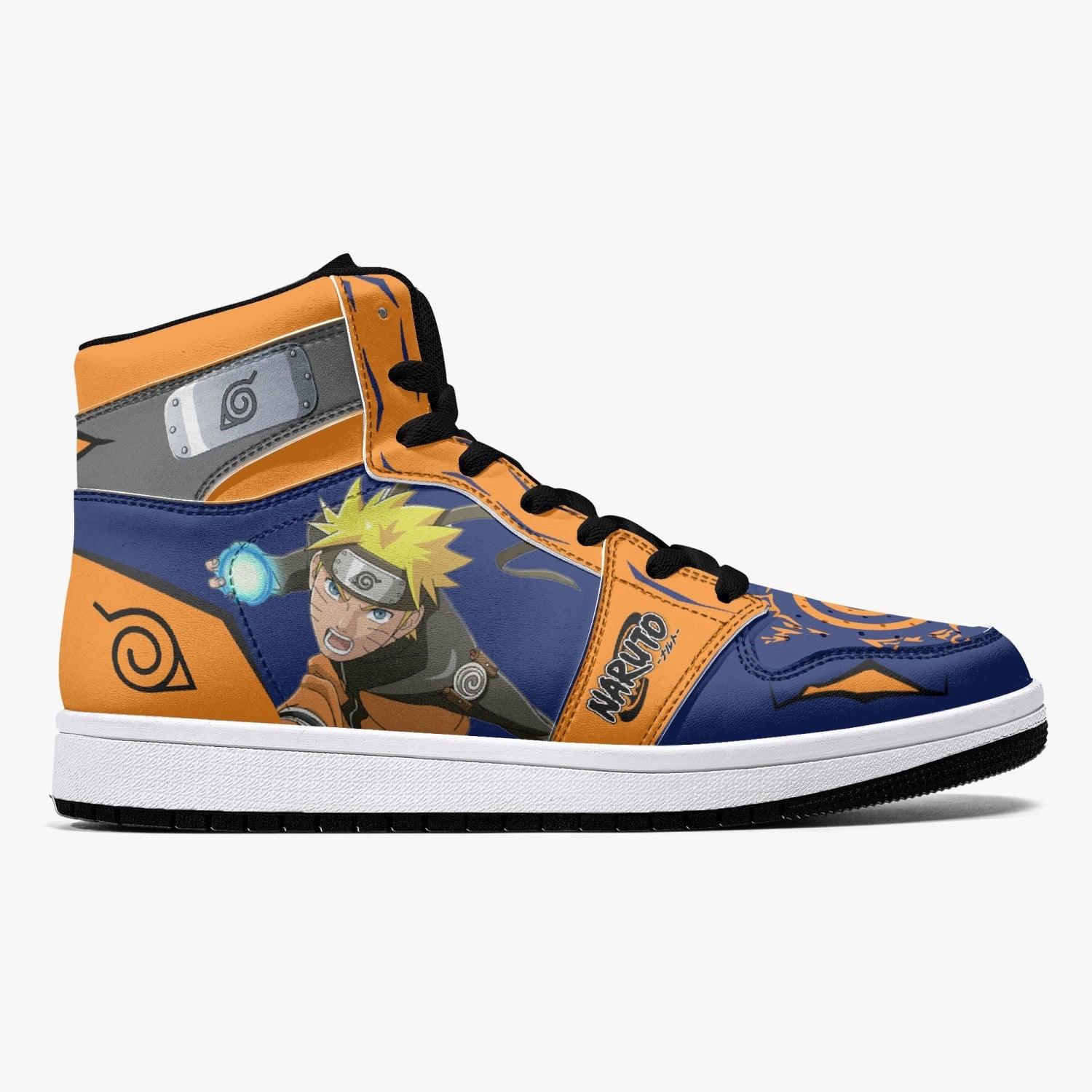 Naruto Uzumaki Rasengan Mid 1 Basketball Shoes