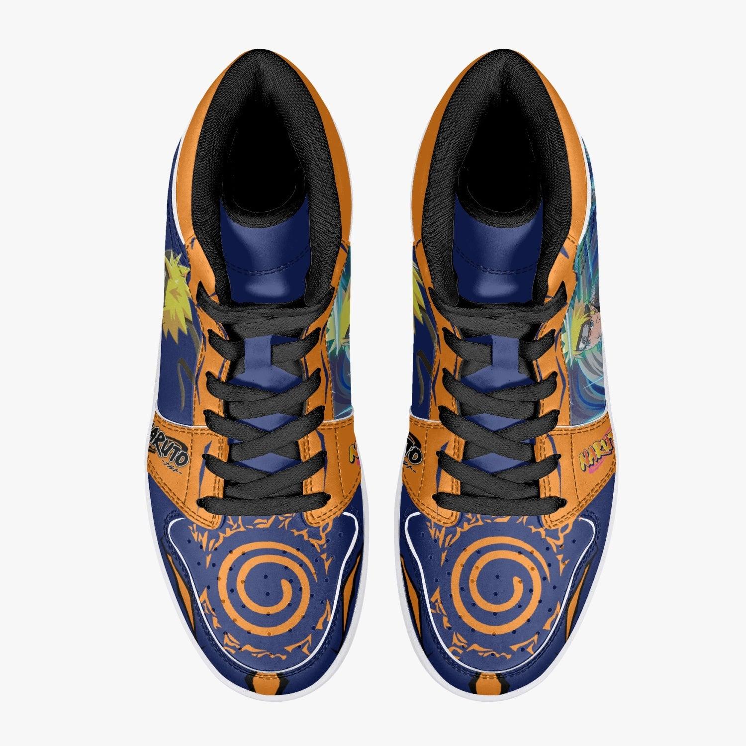 Naruto Uzumaki Rasengan Mid 1 Basketball Shoes