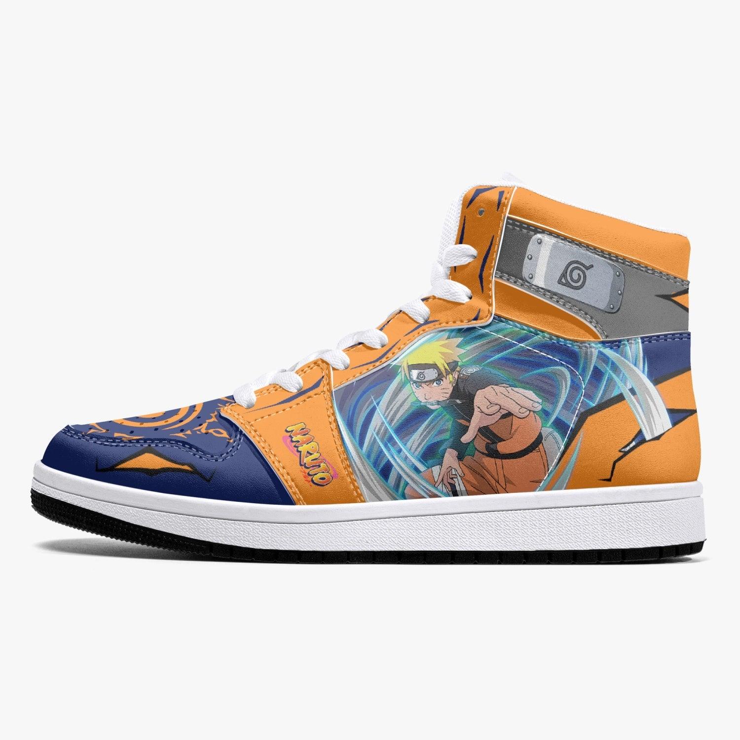 Naruto Uzumaki Rasengan Mid 1 Basketball Shoes
