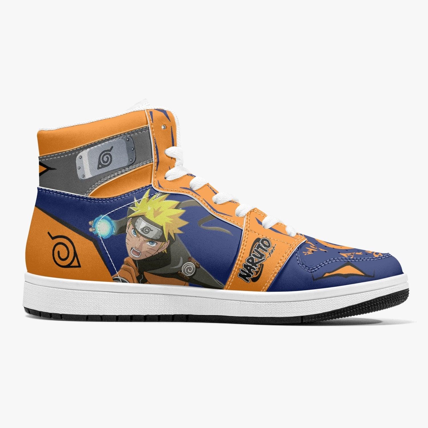 Naruto Uzumaki Rasengan Mid 1 Basketball Shoes