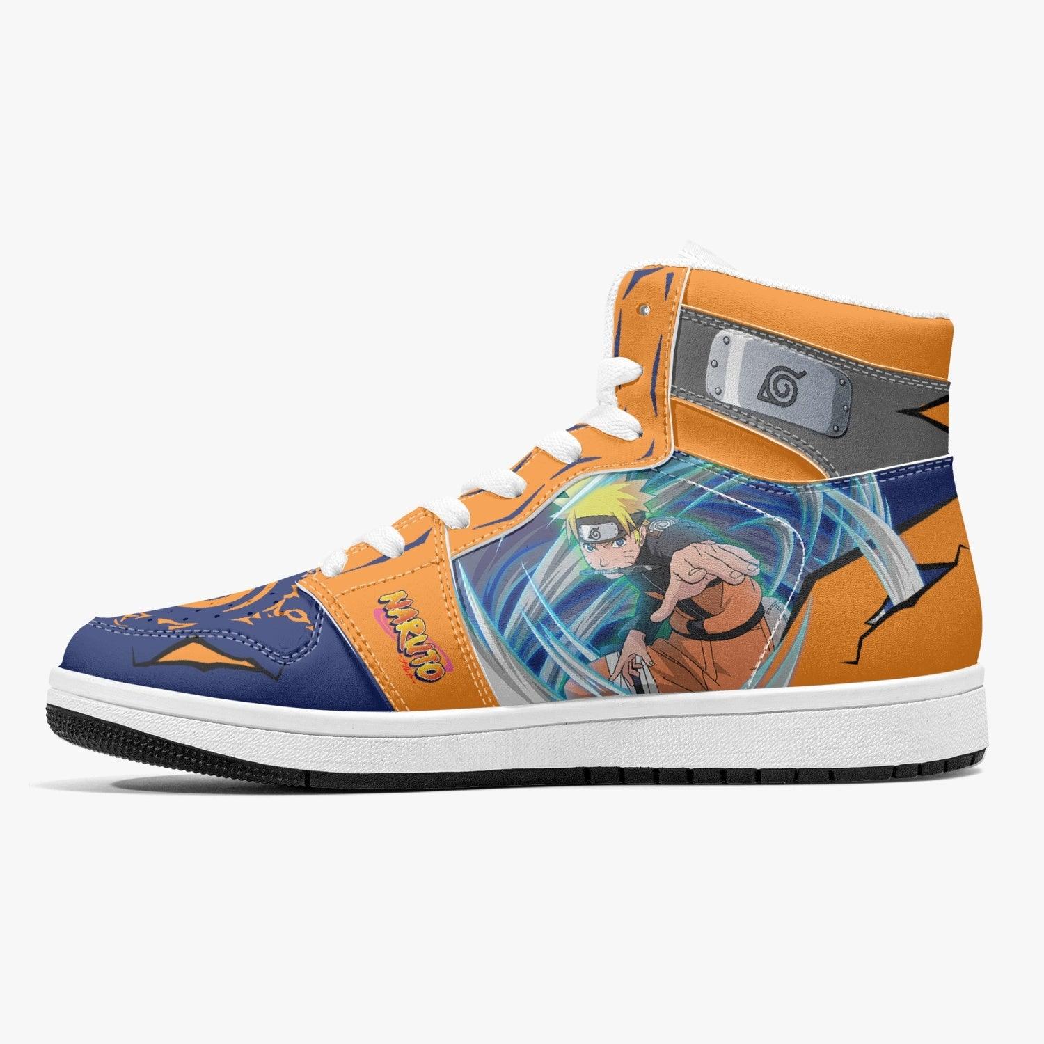 Naruto Uzumaki Rasengan Mid 1 Basketball Shoes