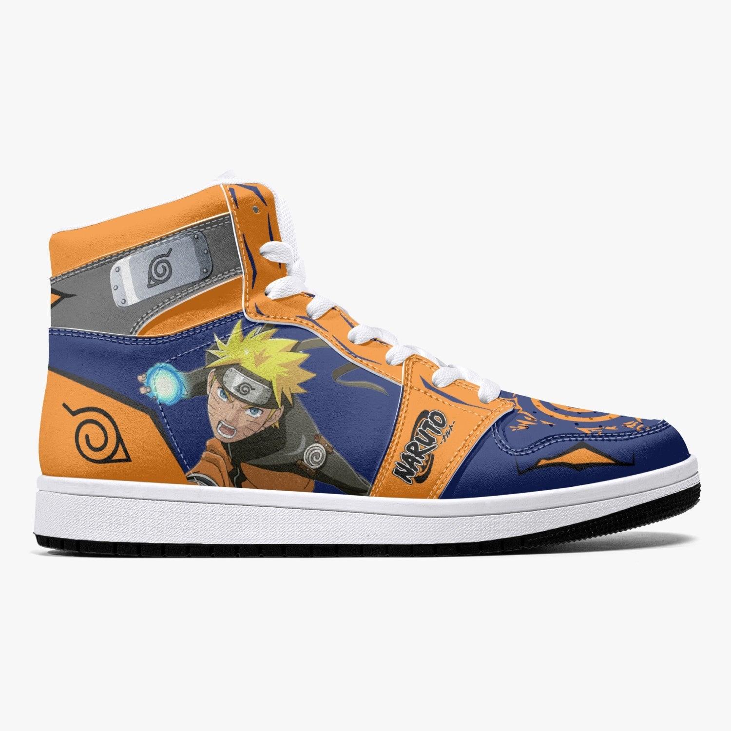 Naruto Uzumaki Rasengan Mid 1 Basketball Shoes