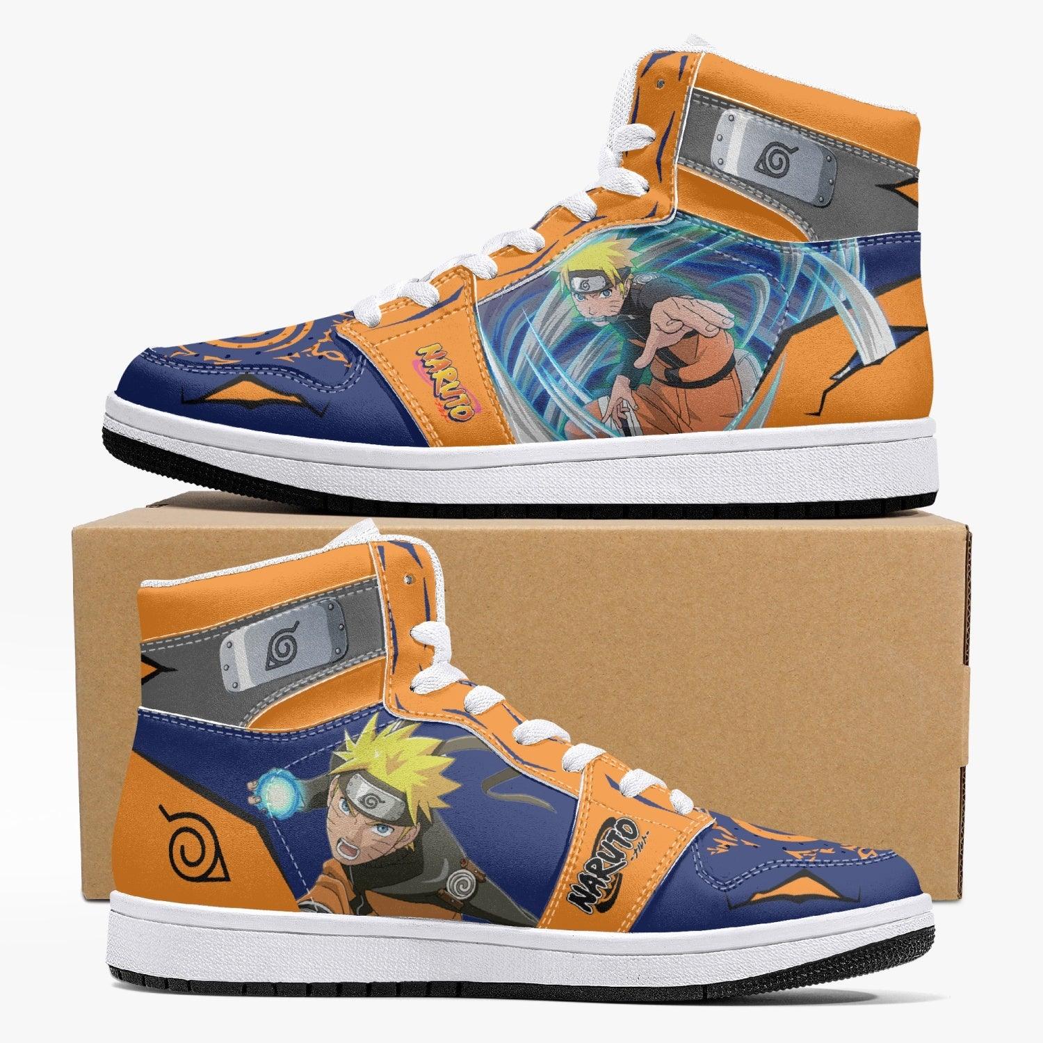Naruto Uzumaki Rasengan Mid 1 Basketball Shoes