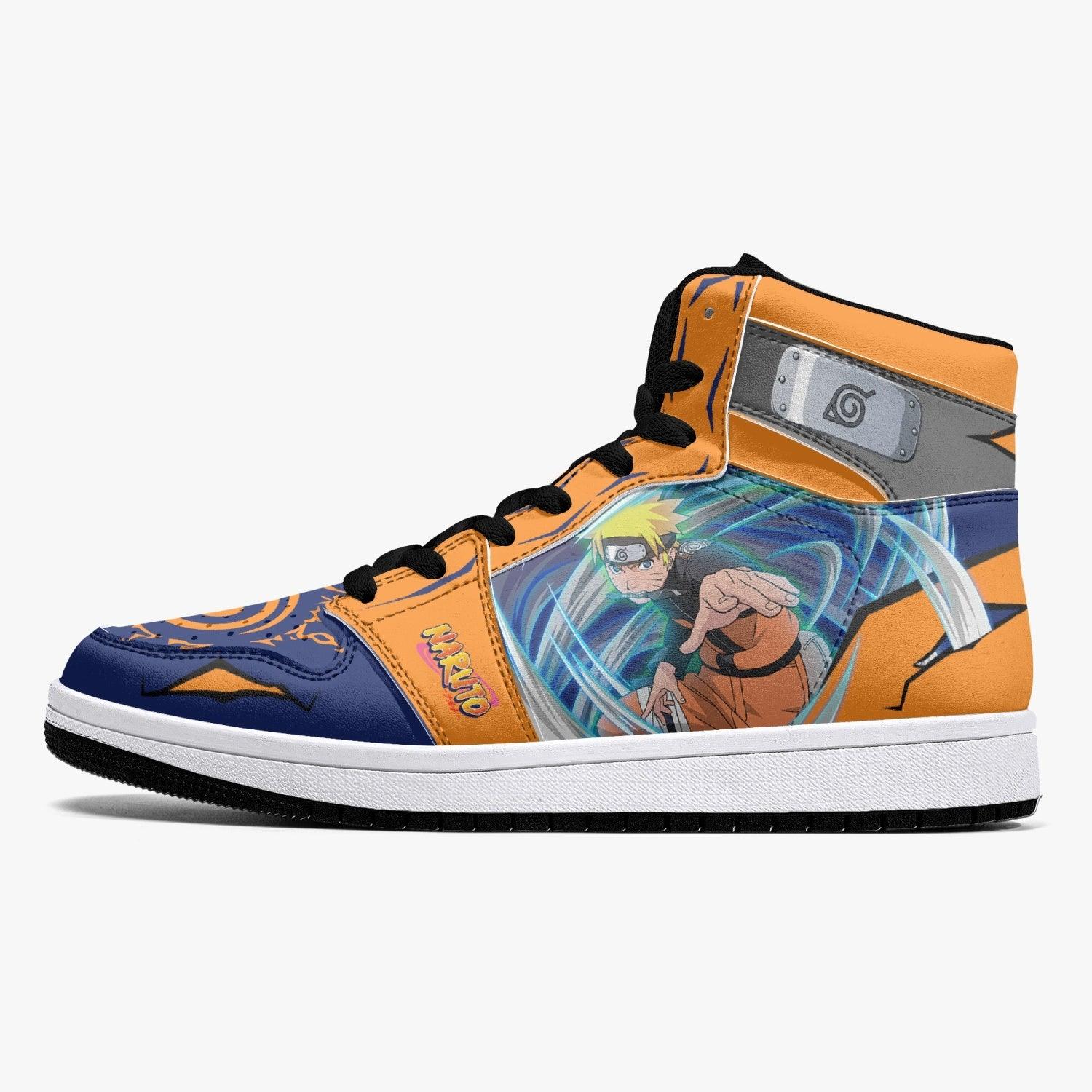 Naruto Uzumaki Rasengan Mid 1 Basketball Shoes