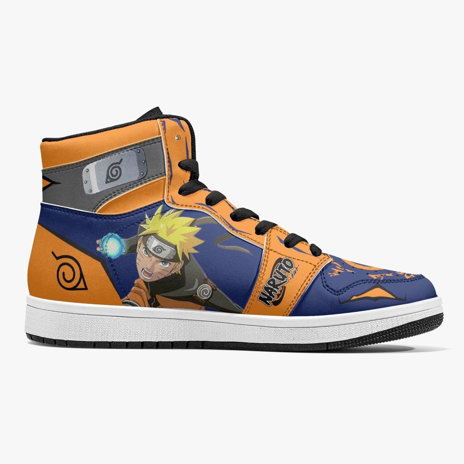 Naruto Uzumaki Rasengan Mid 1 Basketball Shoes