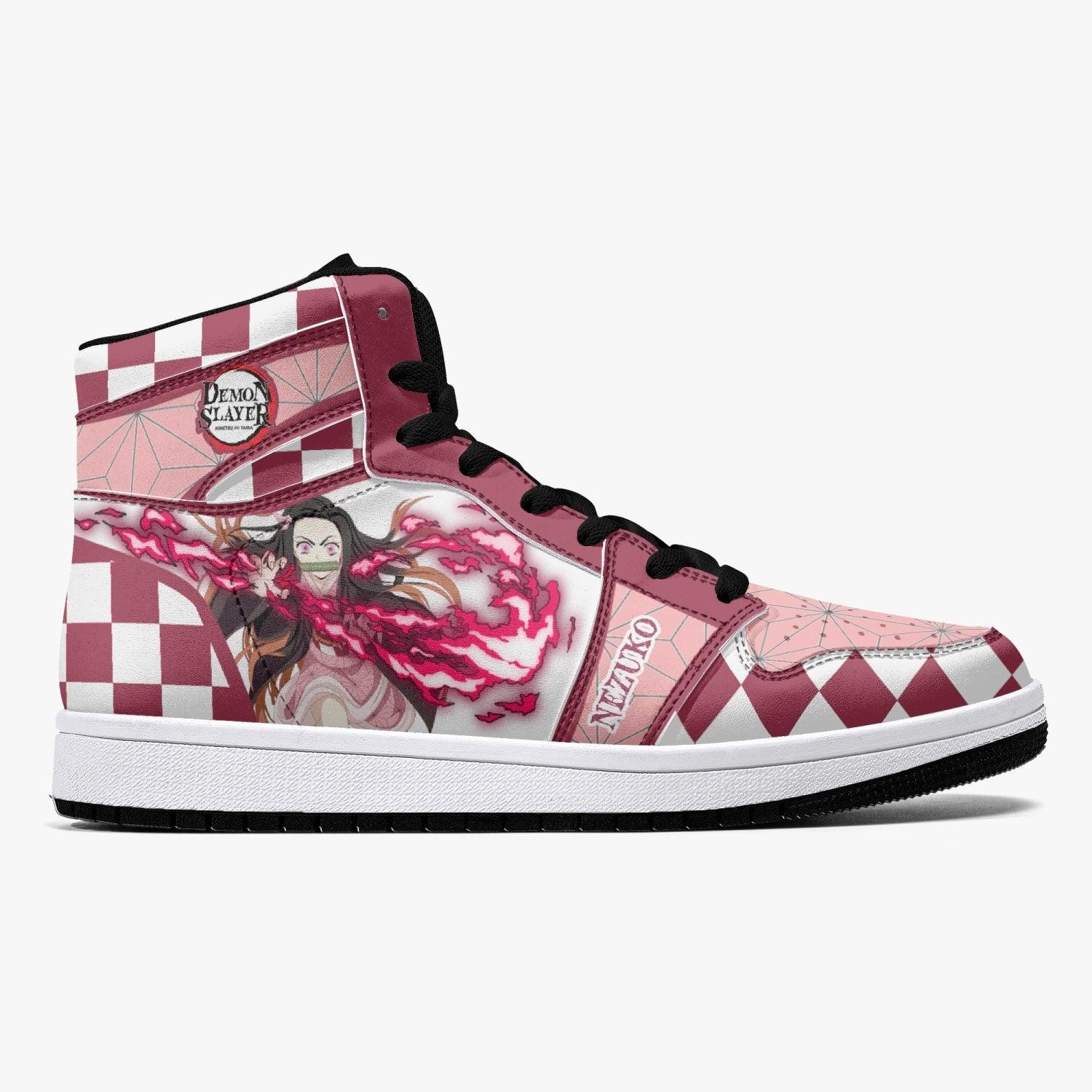 Nezuko Kamado Demon Slayer Mid 1 Basketball Shoes