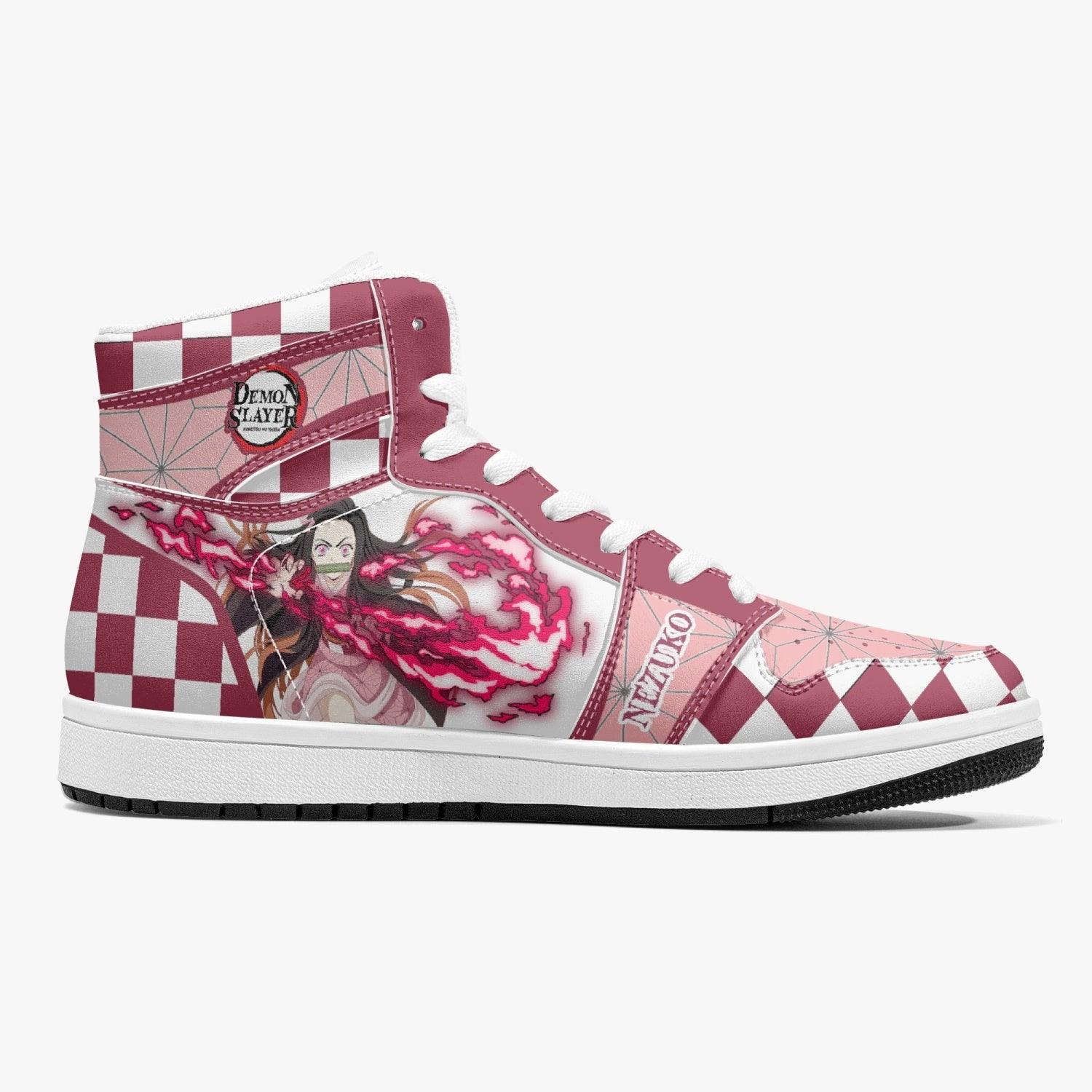 Nezuko Kamado Demon Slayer Mid 1 Basketball Shoes