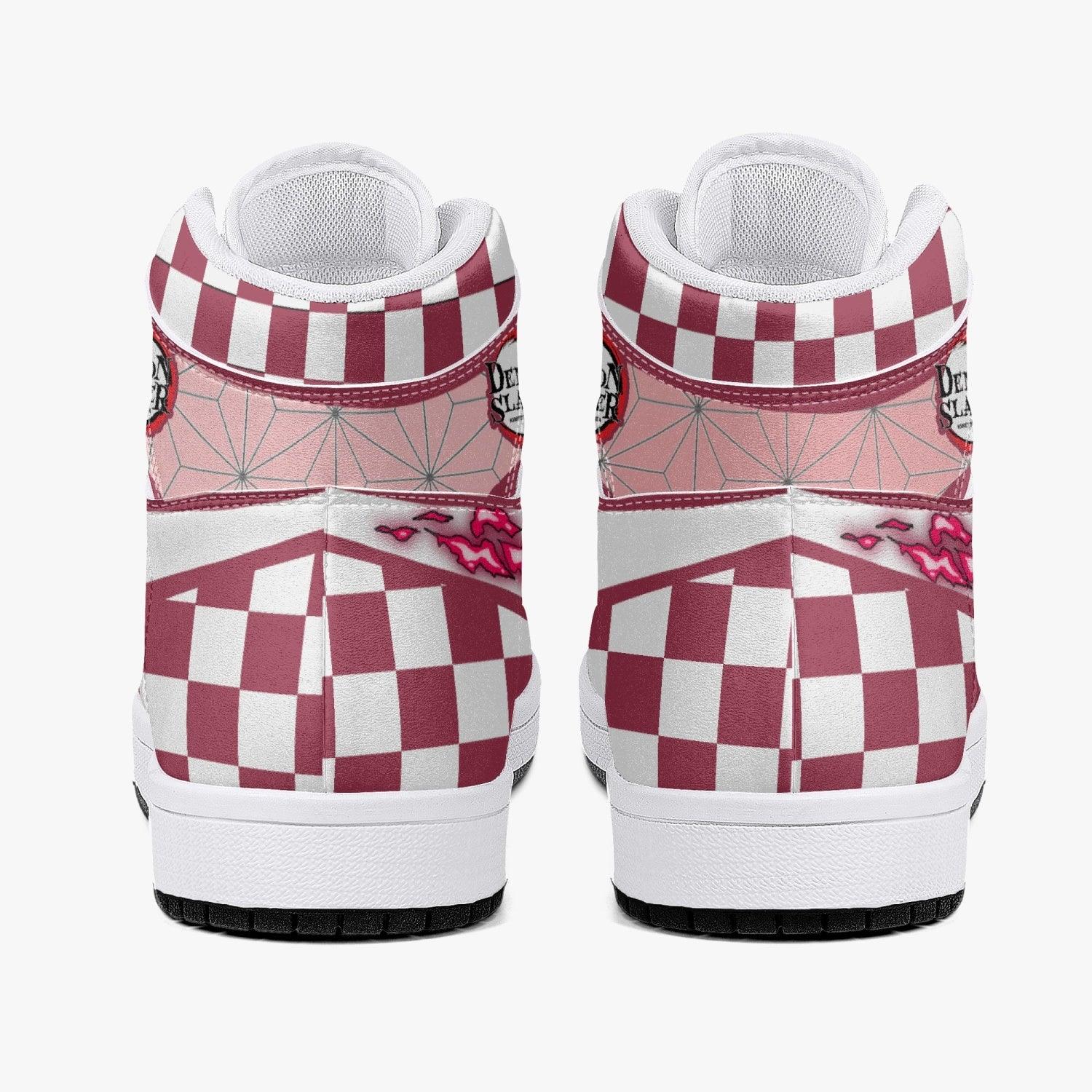 Nezuko Kamado Demon Slayer Mid 1 Basketball Shoes