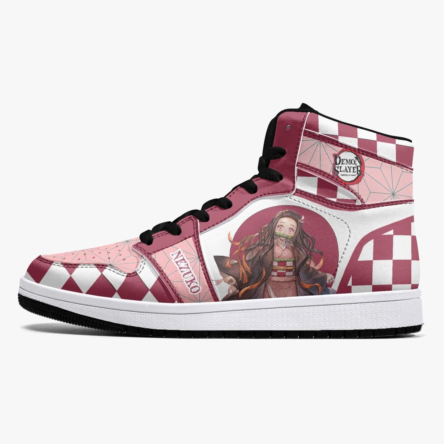 Nezuko Kamado Demon Slayer Mid 1 Basketball Shoes