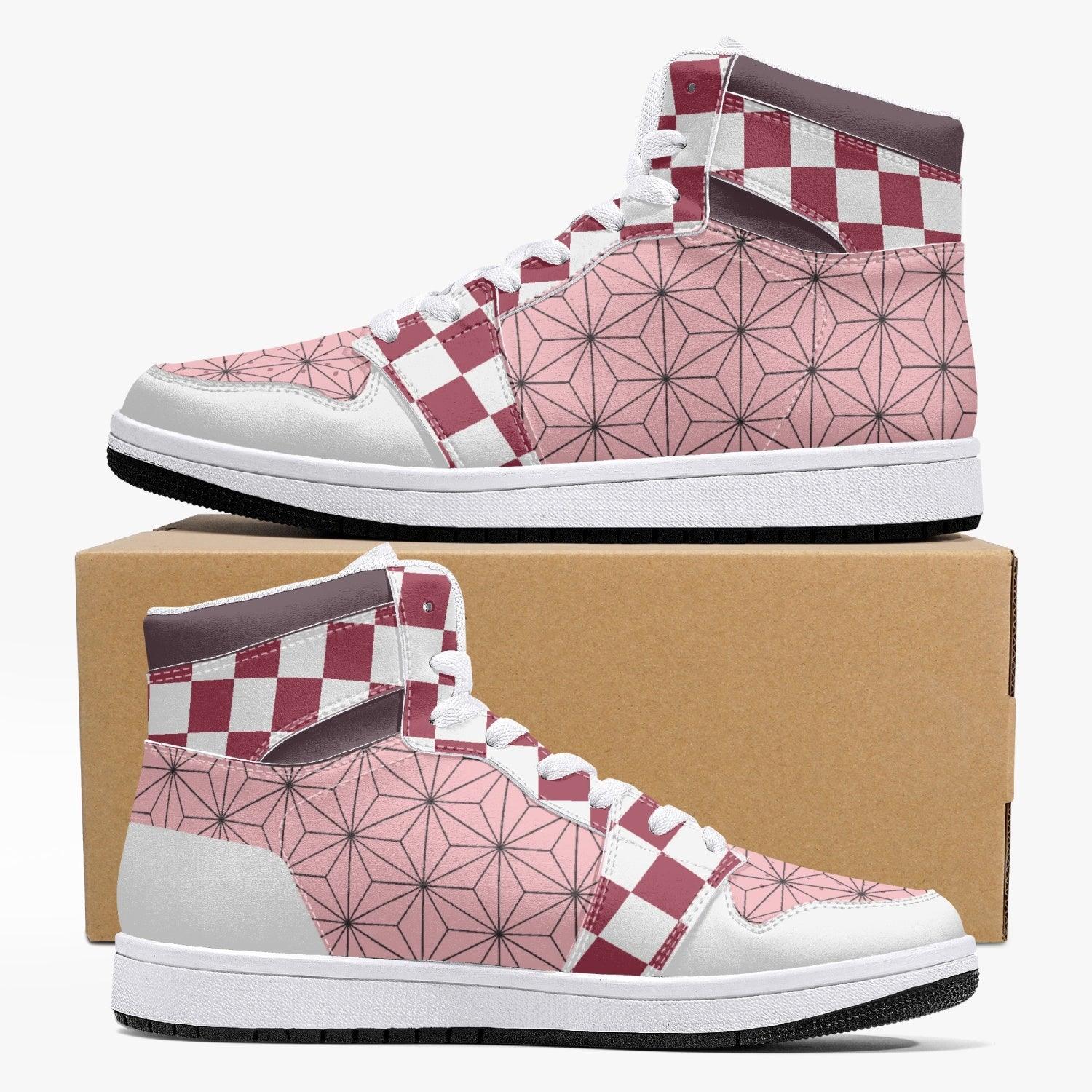 Nezuko Kamado Demon Slayer V2 Mid 1 Basketball Shoes