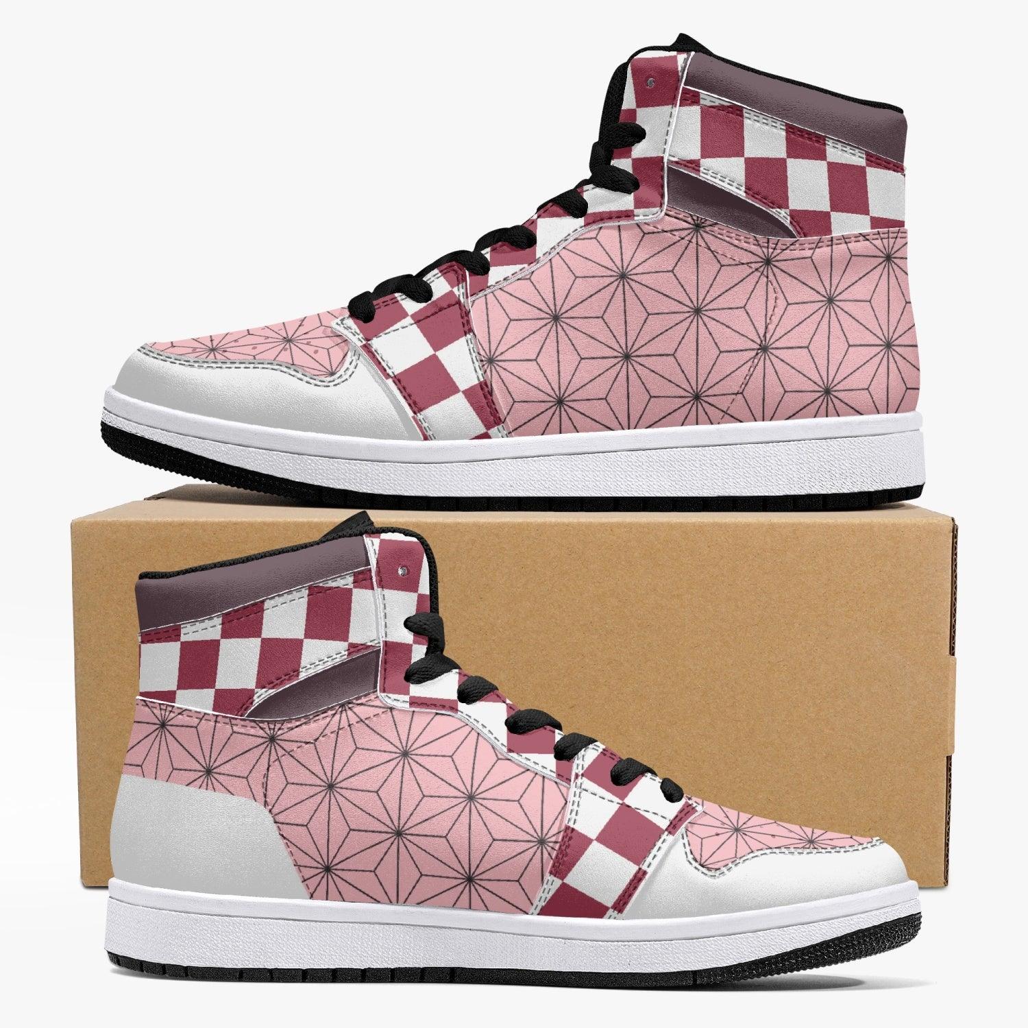 Nezuko Kamado Demon Slayer V2 Mid 1 Basketball Shoes