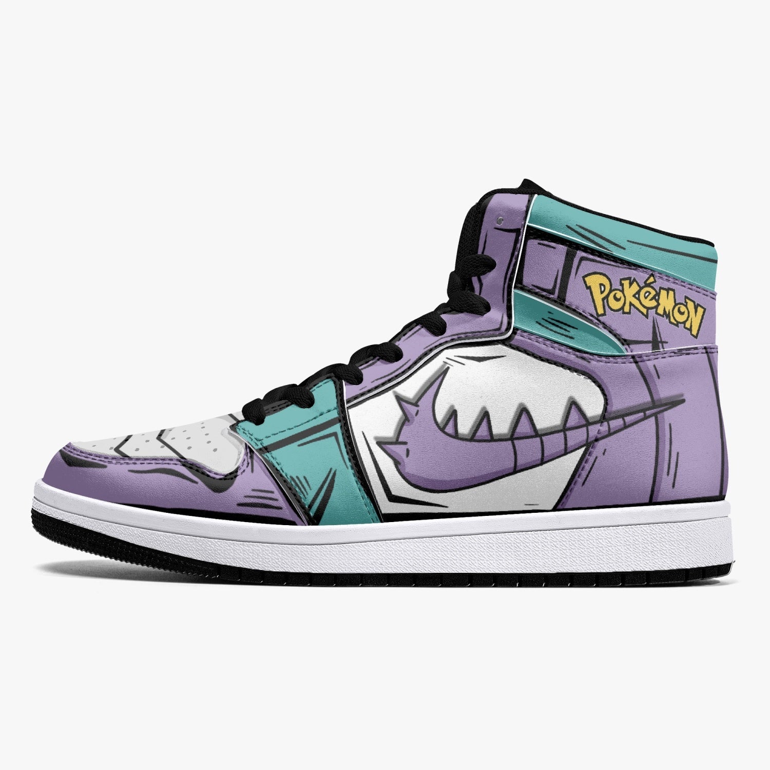 Nidoking Pokemon Mid 1 Basketball Shoes
