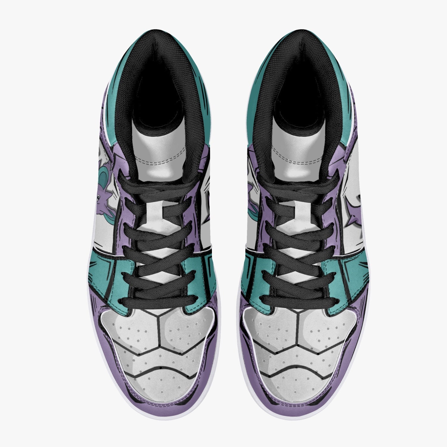 Nidoking Pokemon Mid 1 Basketball Shoes
