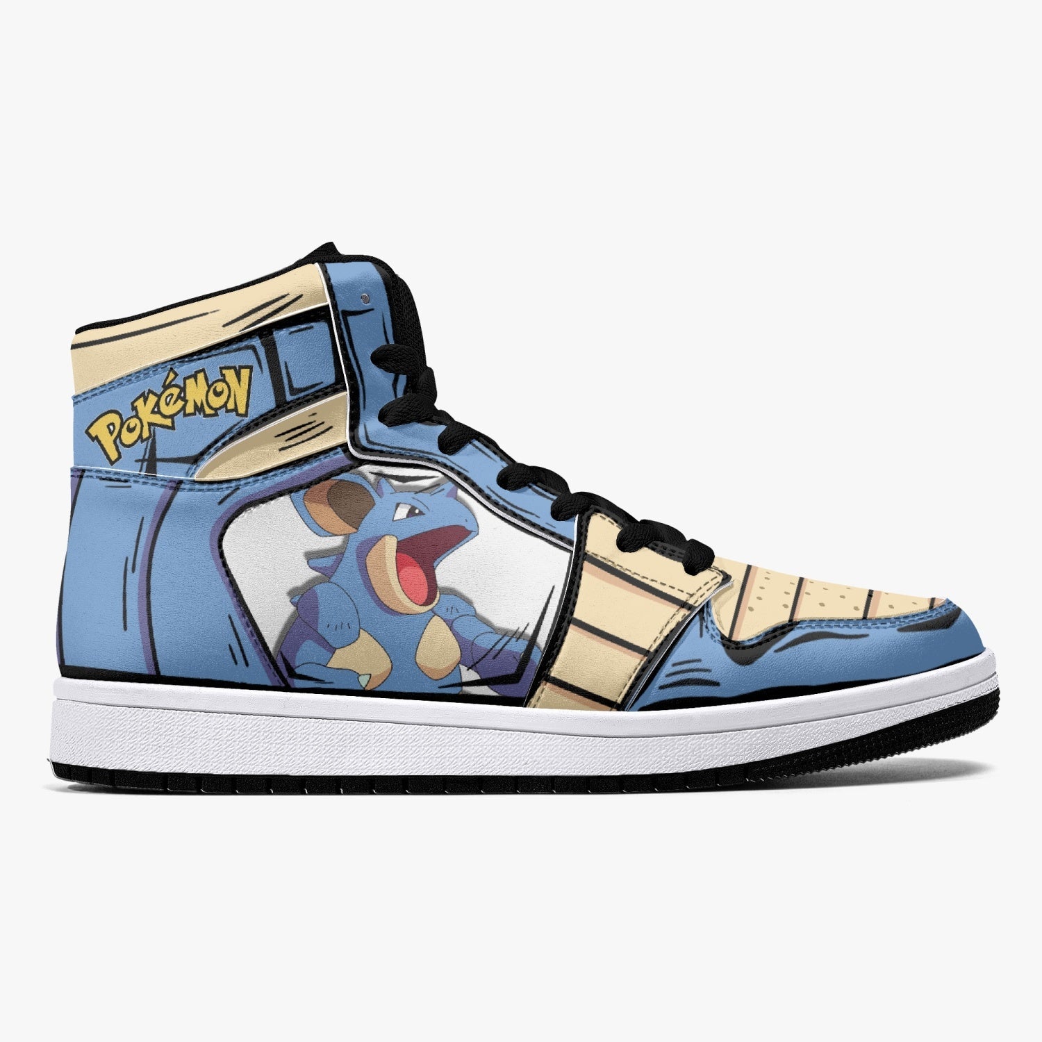 Nidoqueen Pokemon Mid 1 Basketball Shoes