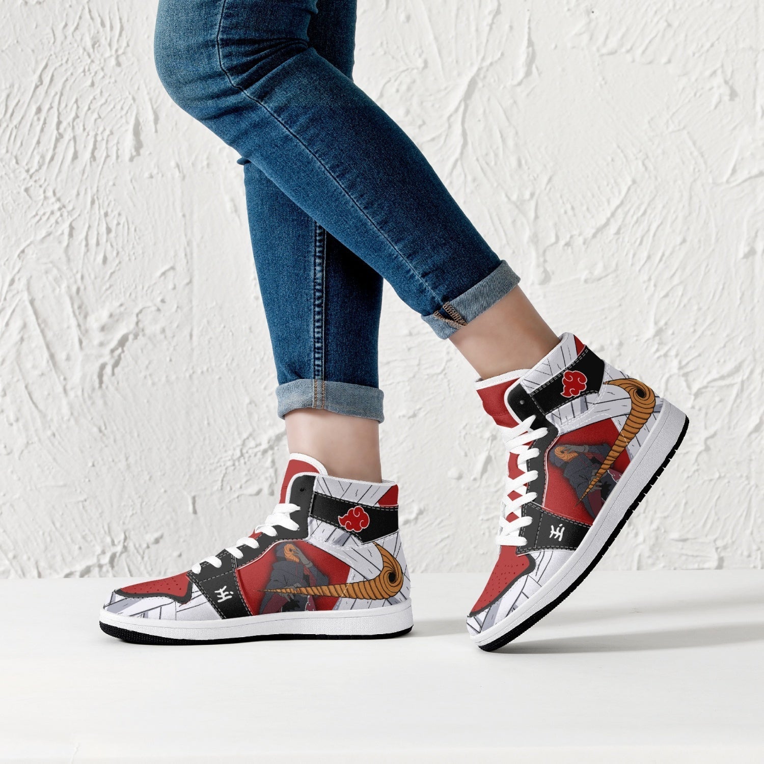 Obito Tobi Uchiha Reveal Naruto Mid 1 Basketball Shoes