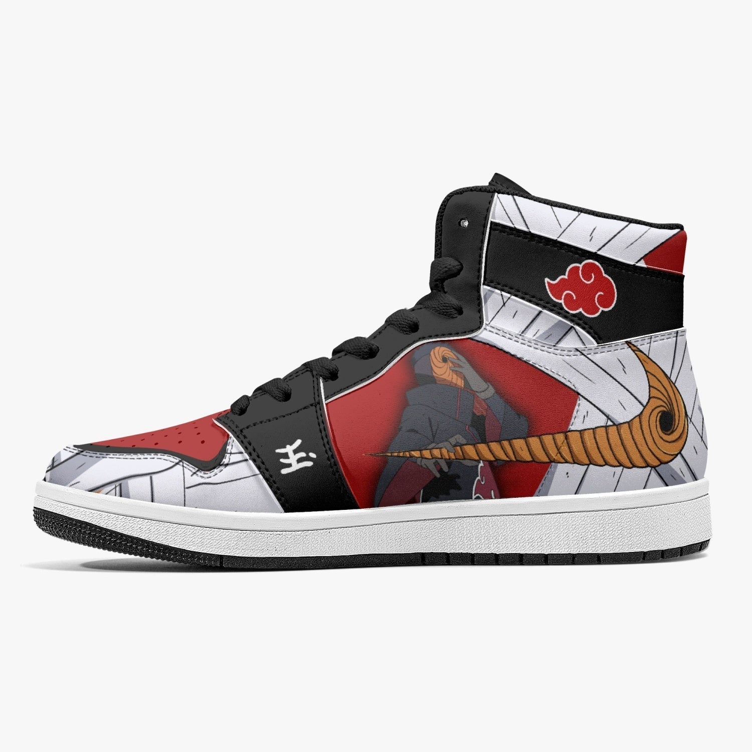 Obito Tobi Uchiha Reveal Naruto Mid 1 Basketball Shoes