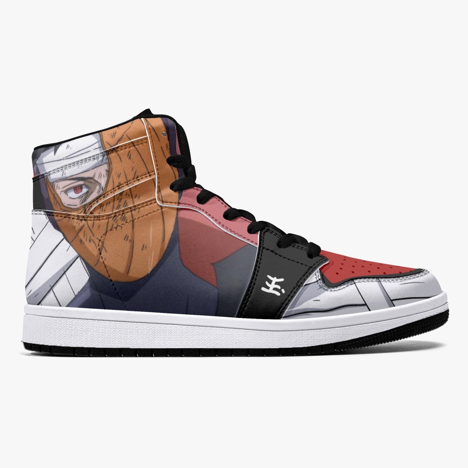 Obito Tobi Uchiha Reveal Naruto Mid 1 Basketball Shoes