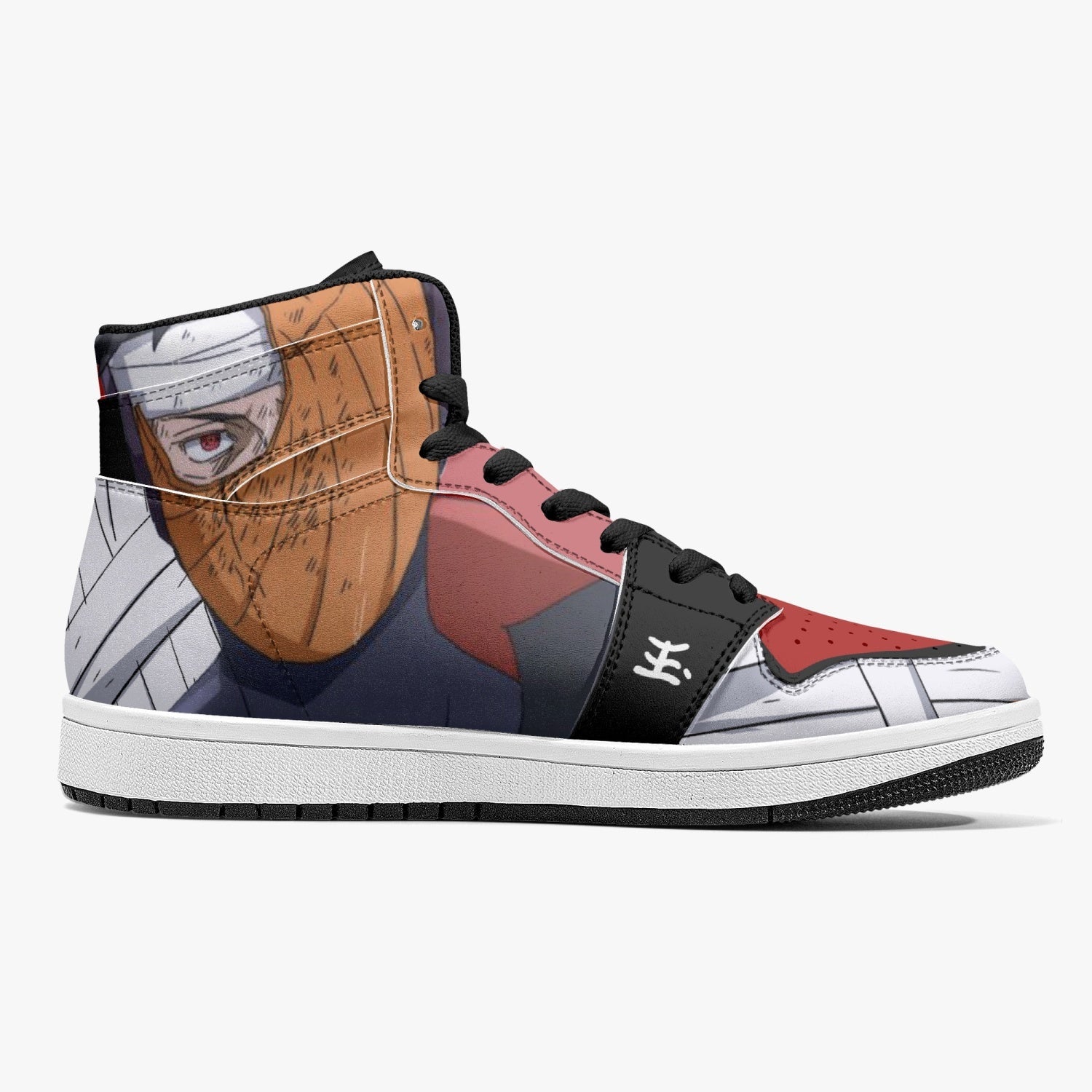 Obito Tobi Uchiha Reveal Naruto Mid 1 Basketball Shoes
