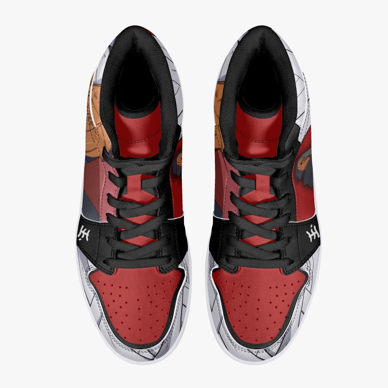 Obito Tobi Uchiha Reveal Naruto Mid 1 Basketball Shoes
