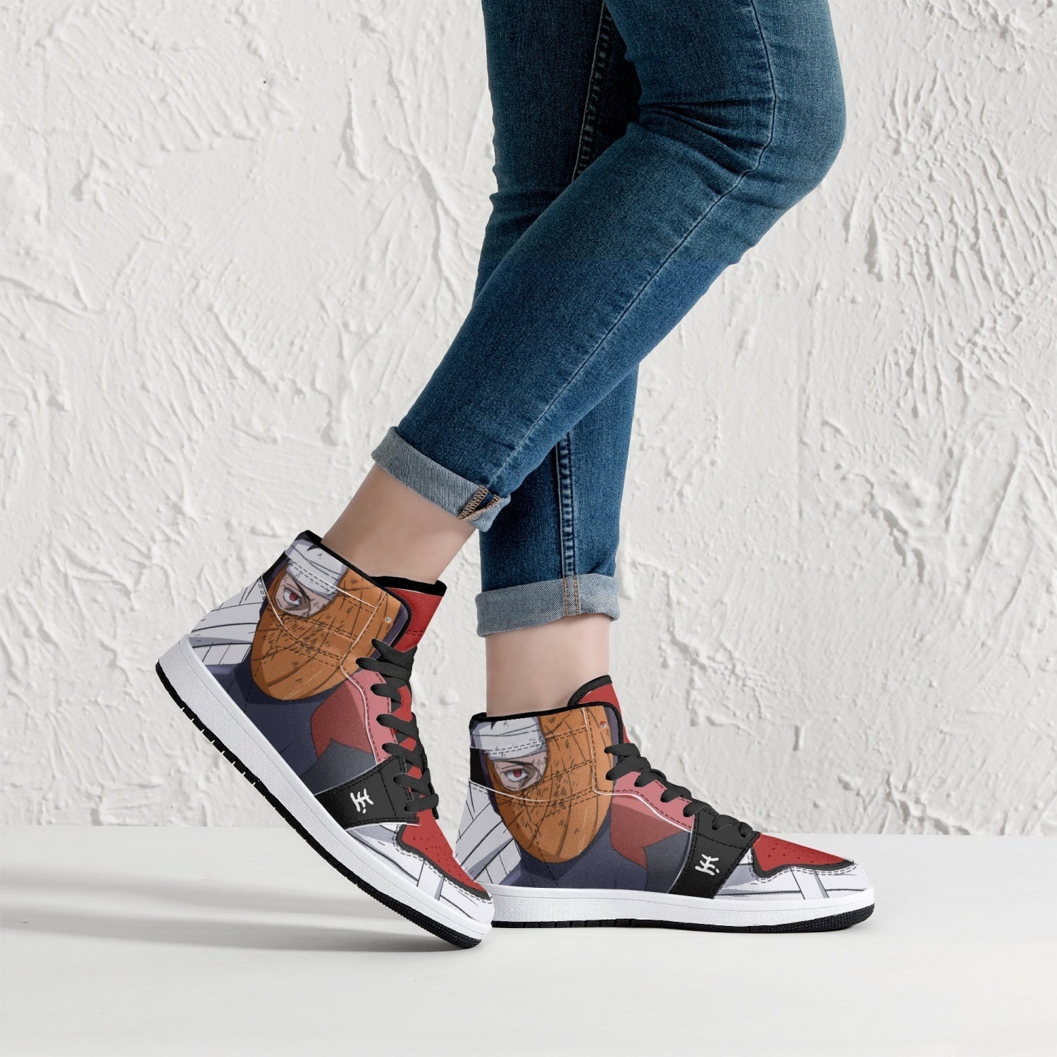 Obito Tobi Uchiha Reveal Naruto Mid 1 Basketball Shoes
