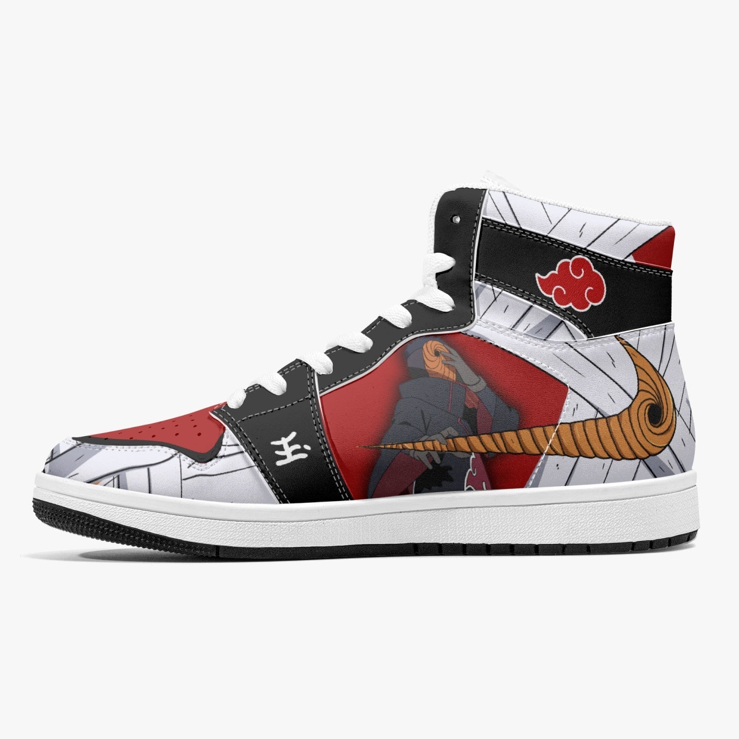 Obito Tobi Uchiha Reveal Naruto Mid 1 Basketball Shoes