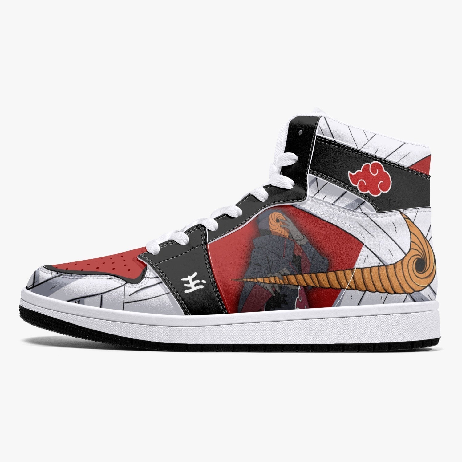 Obito Tobi Uchiha Reveal Naruto Mid 1 Basketball Shoes