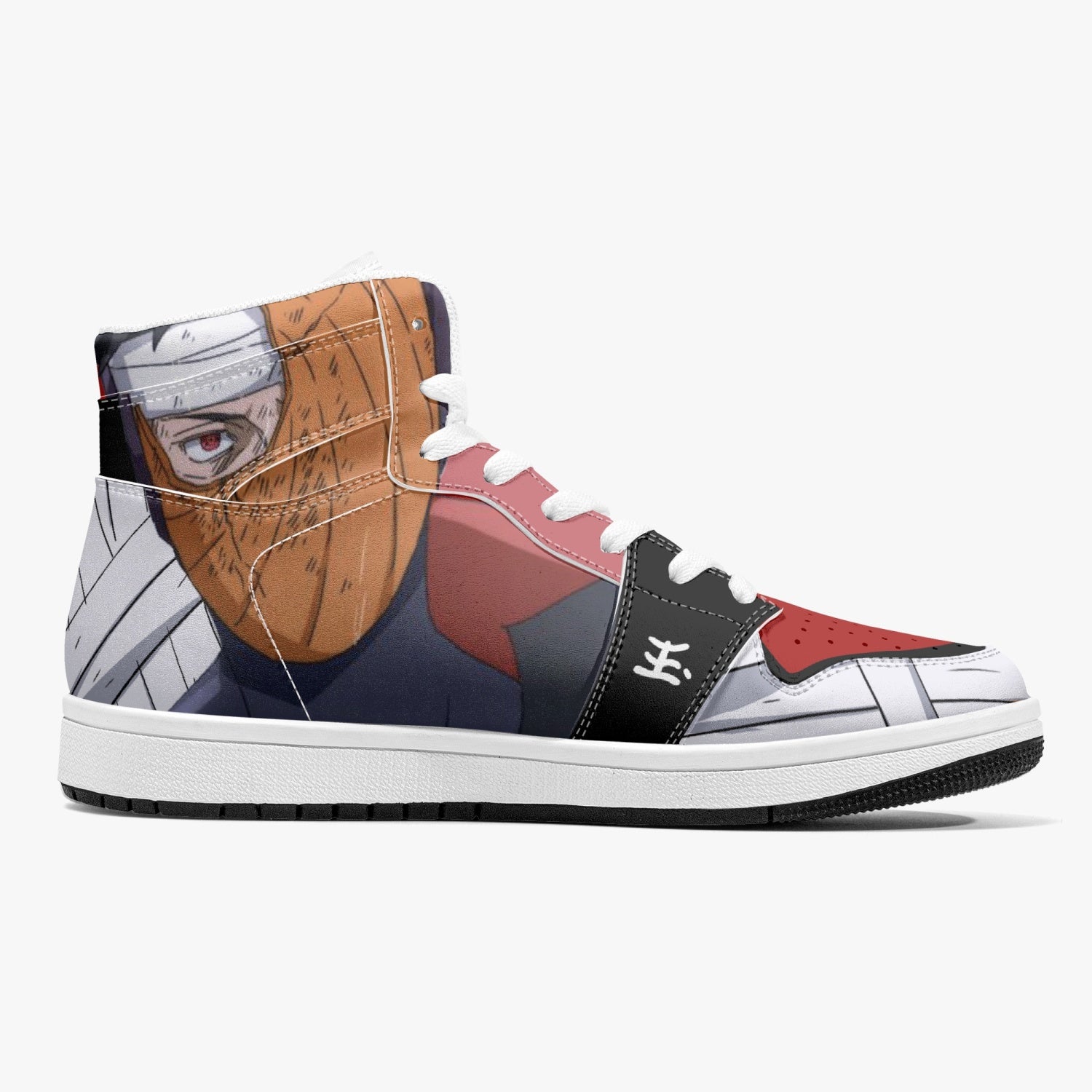 Obito Tobi Uchiha Reveal Naruto Mid 1 Basketball Shoes
