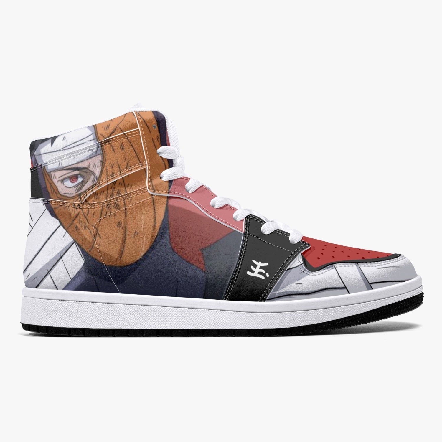 Obito Tobi Uchiha Reveal Naruto Mid 1 Basketball Shoes