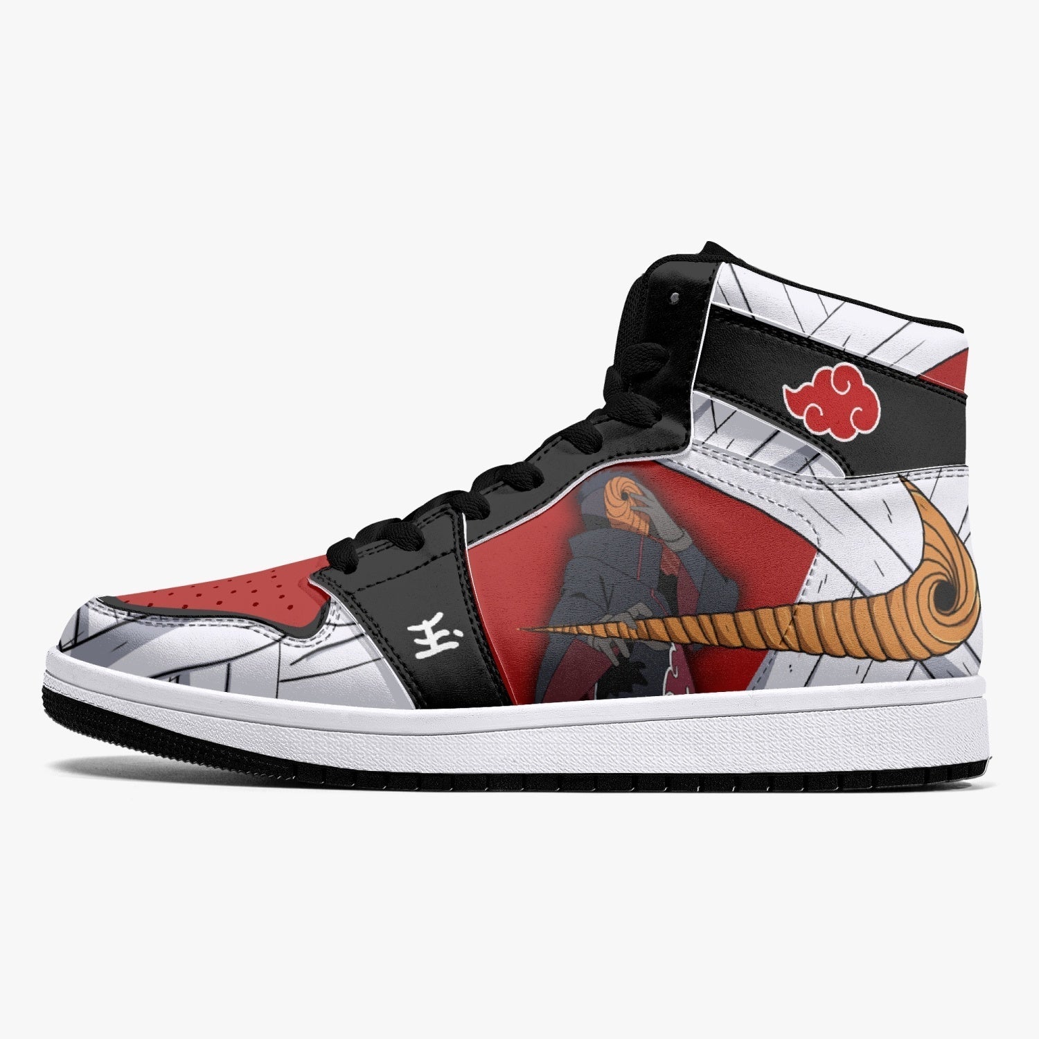 Obito Tobi Uchiha Reveal Naruto Mid 1 Basketball Shoes