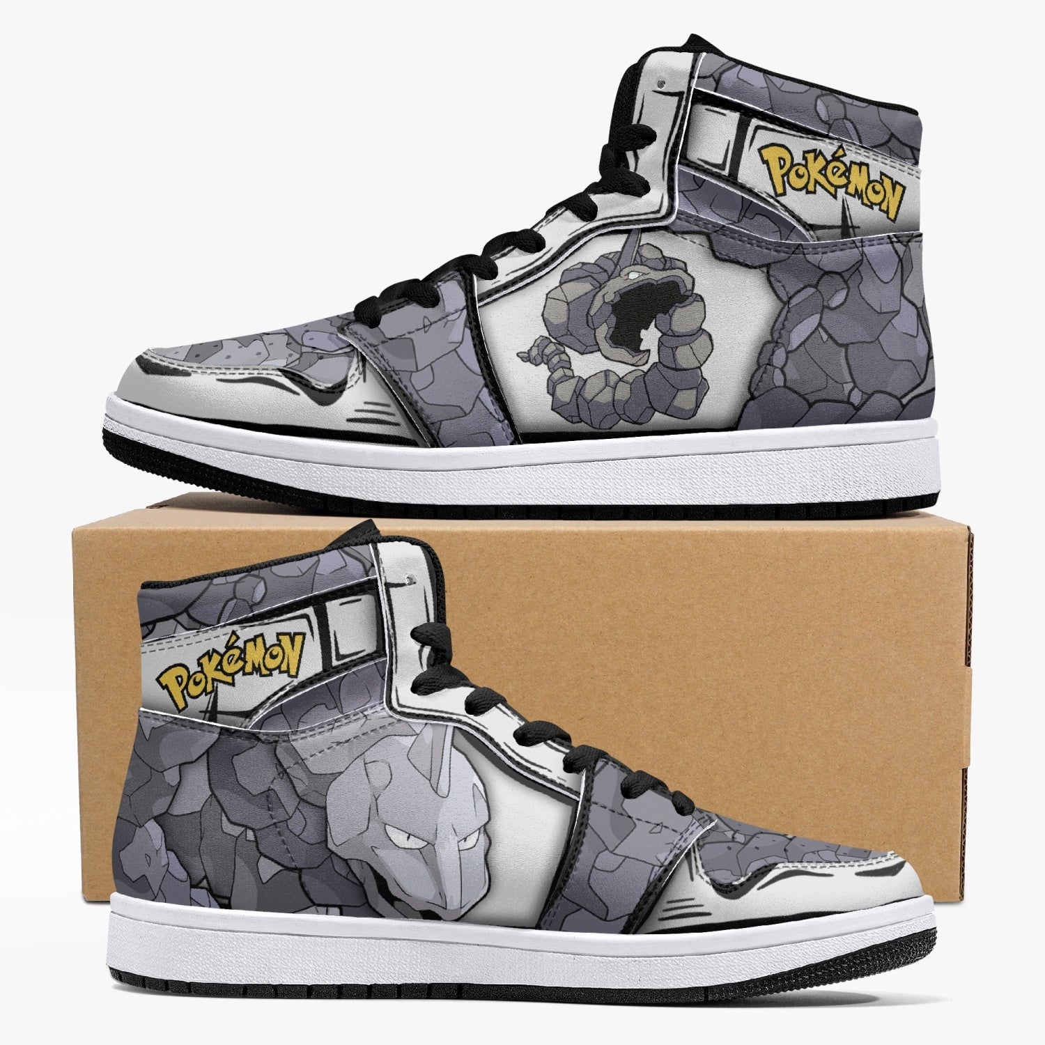 Onyx Pokemon Mid 1 Basketball Shoes
