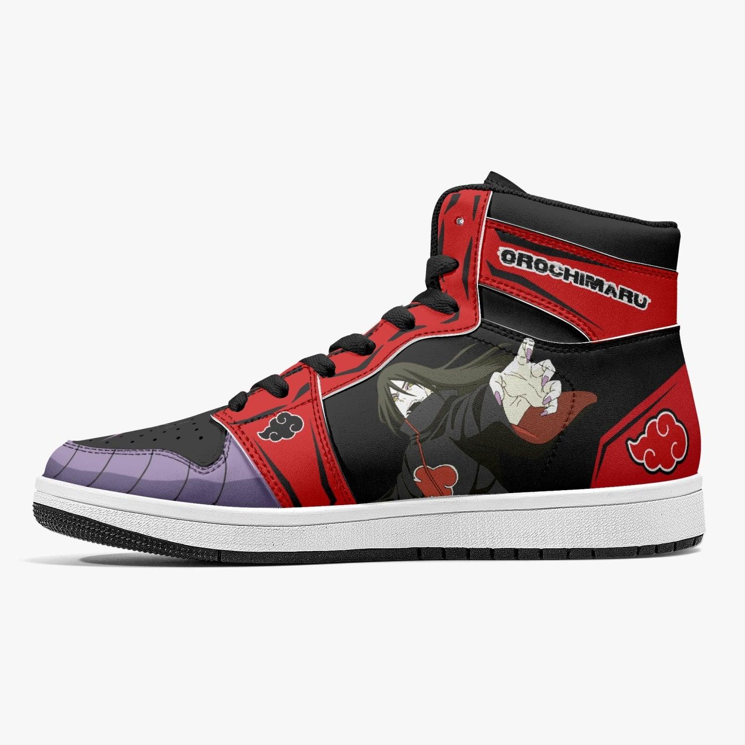 Orochimaru Akatsuki Naruto Mid 1 Basketball Shoes