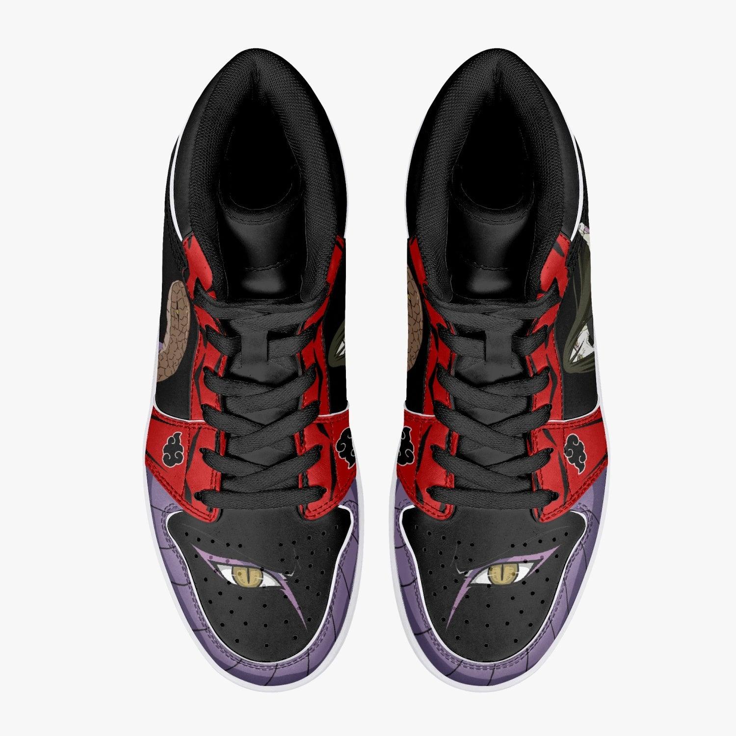 Orochimaru Akatsuki Naruto Mid 1 Basketball Shoes