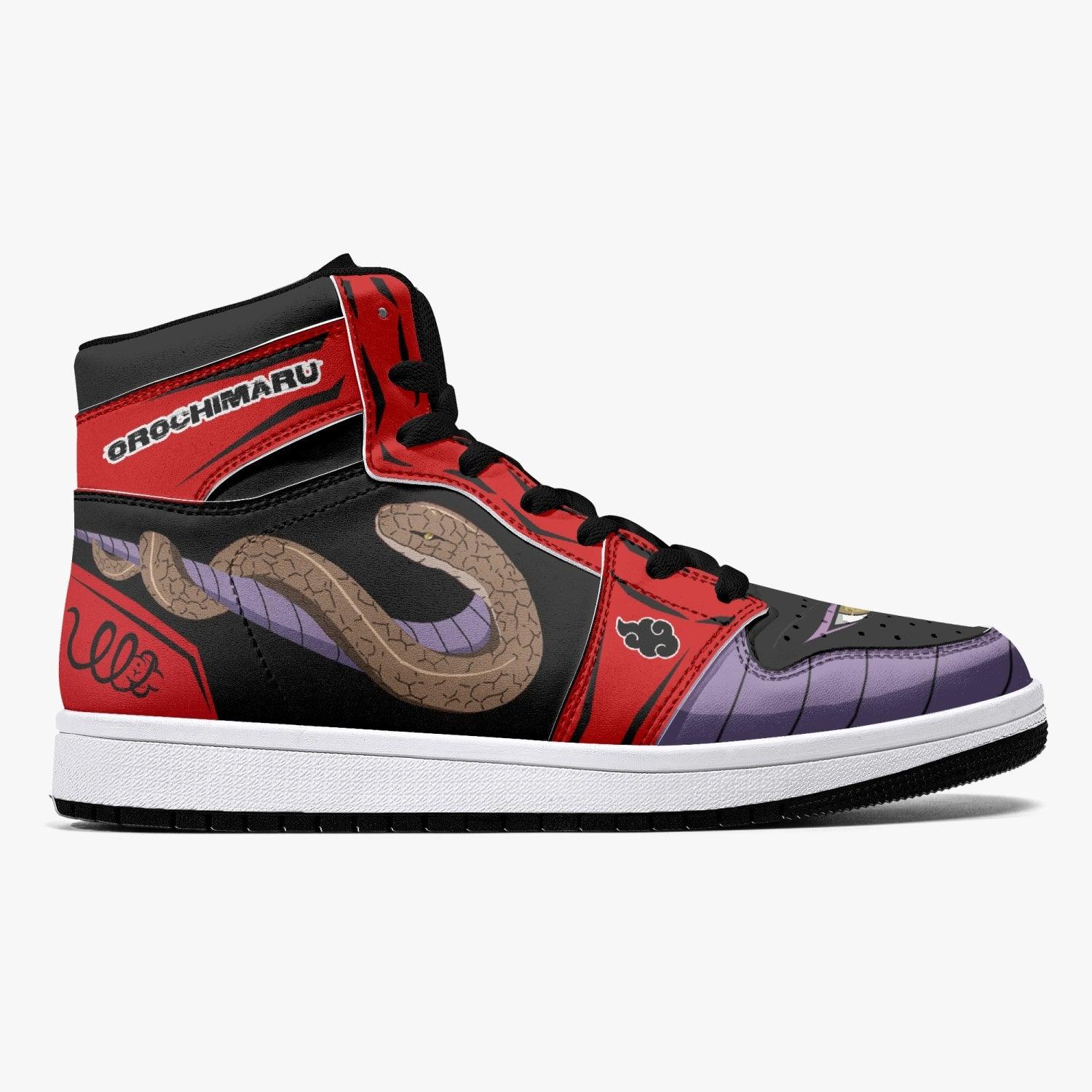 Orochimaru Akatsuki Naruto Mid 1 Basketball Shoes
