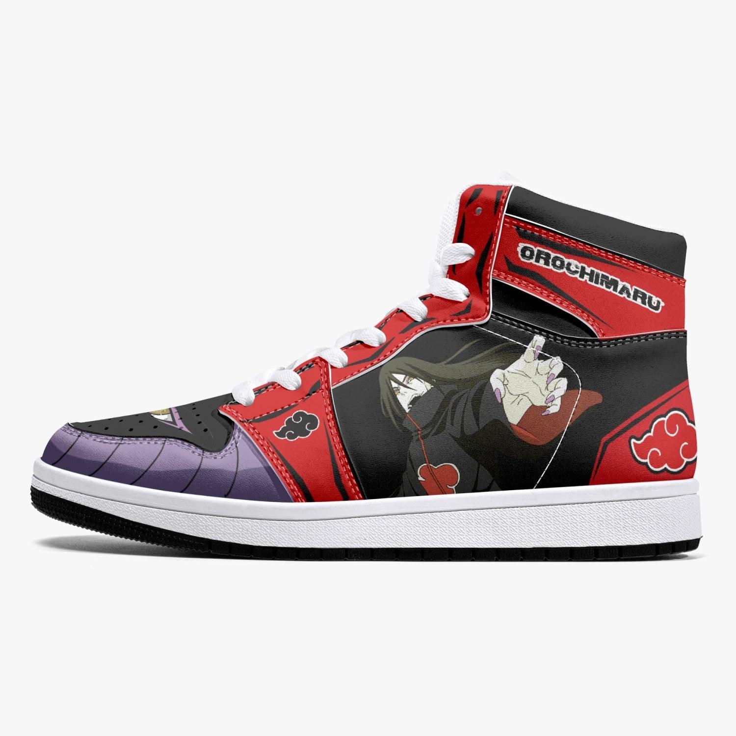 Orochimaru Akatsuki Naruto Mid 1 Basketball Shoes