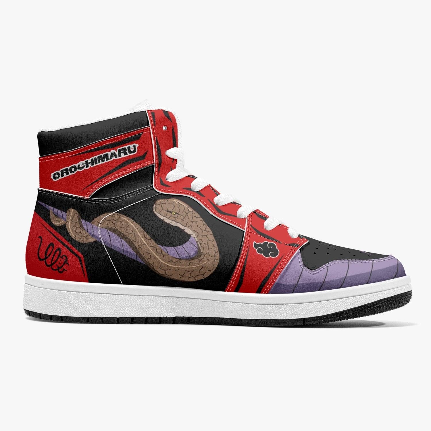Orochimaru Akatsuki Naruto Mid 1 Basketball Shoes